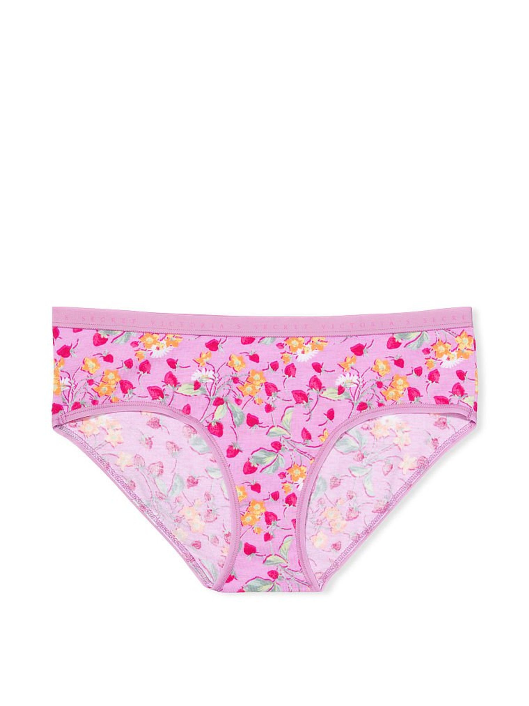 Pink Stretch Cotton Hipster Knickers - Image 3 of 3