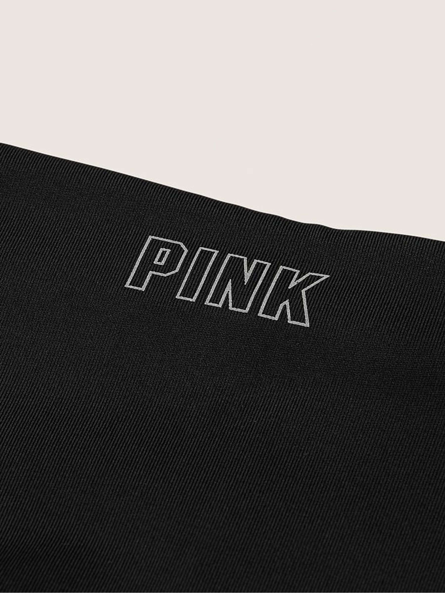 Pure Black Crop High Waist Legging - Image 4 of 4