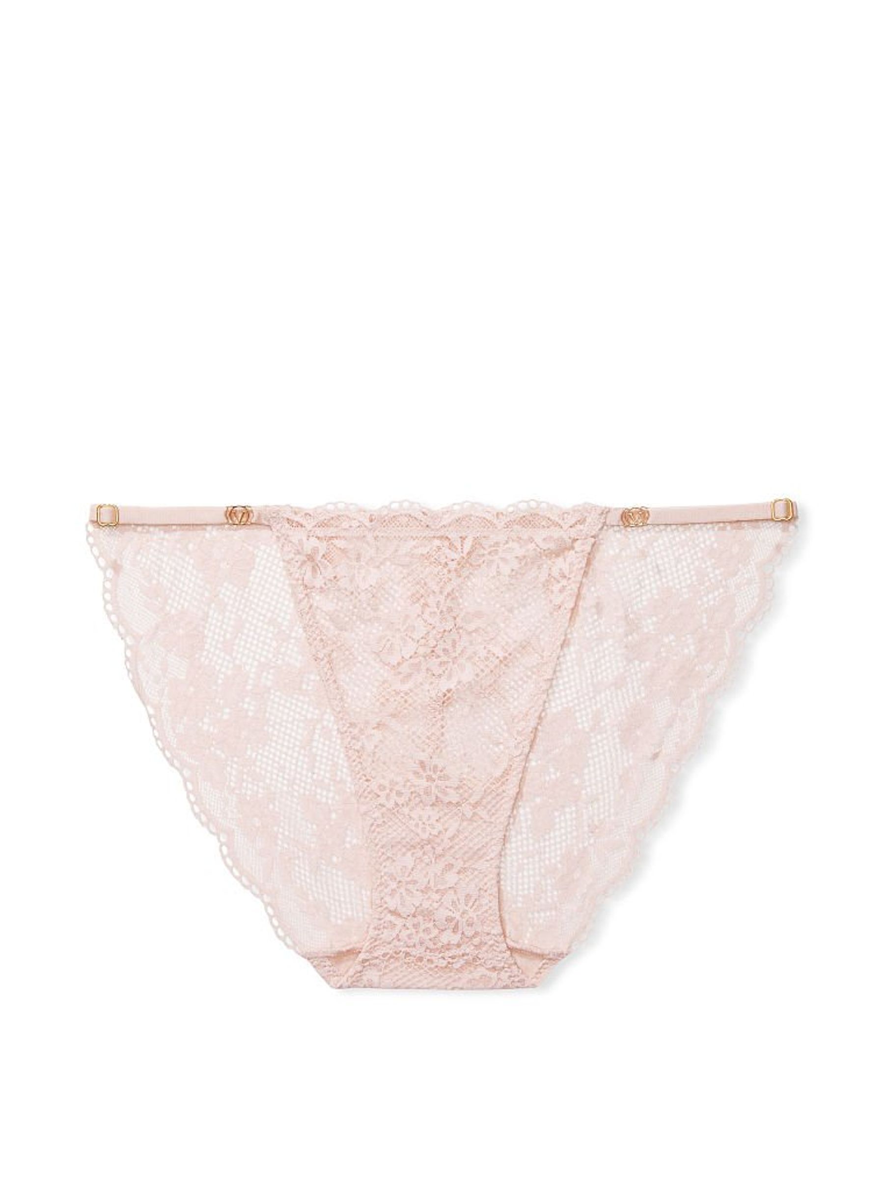 Pink Fizz Lace Lace Bikini Knickers - Image 3 of 3