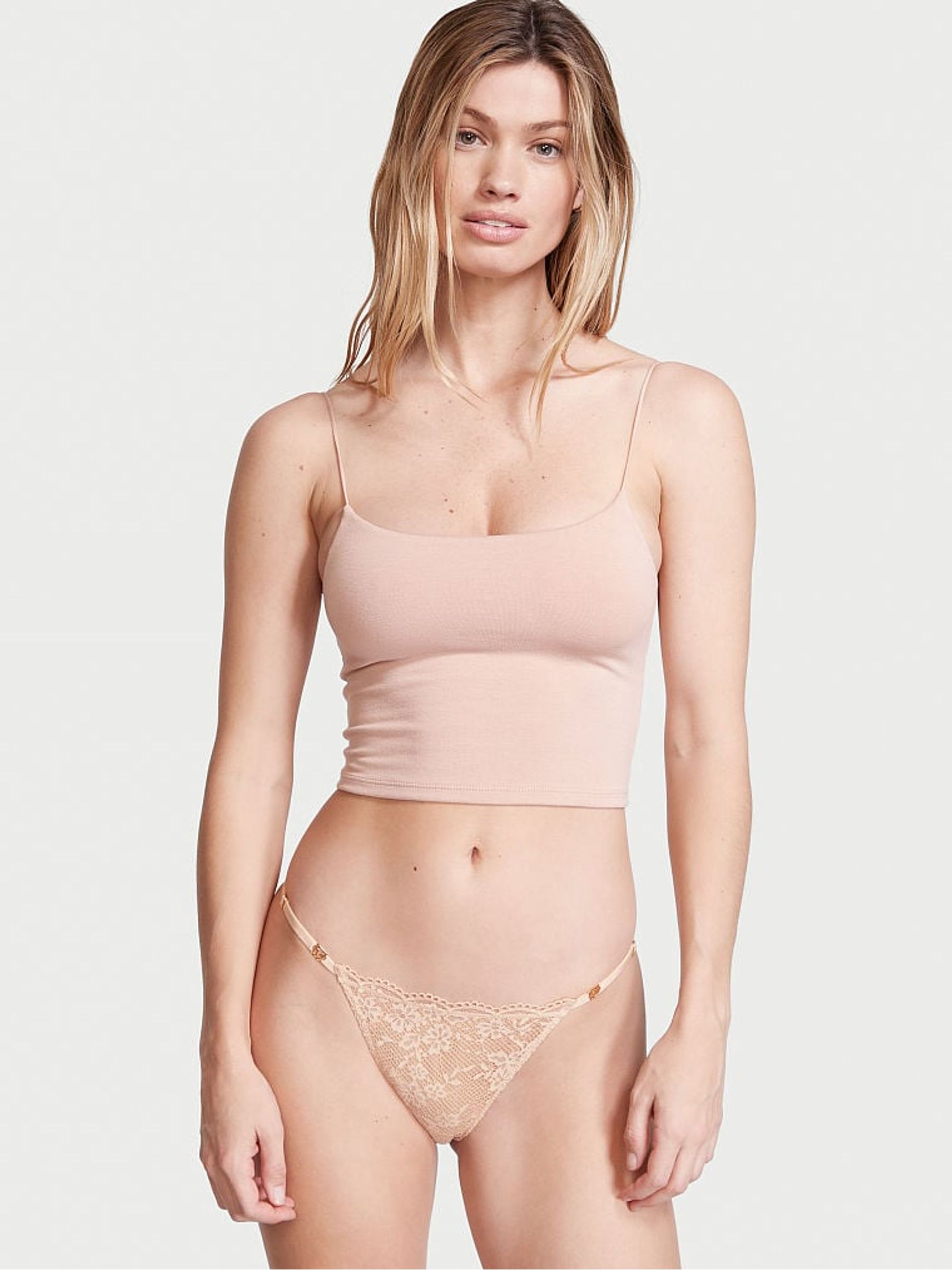 Champagne Nude Knickers - Image 1 of 4