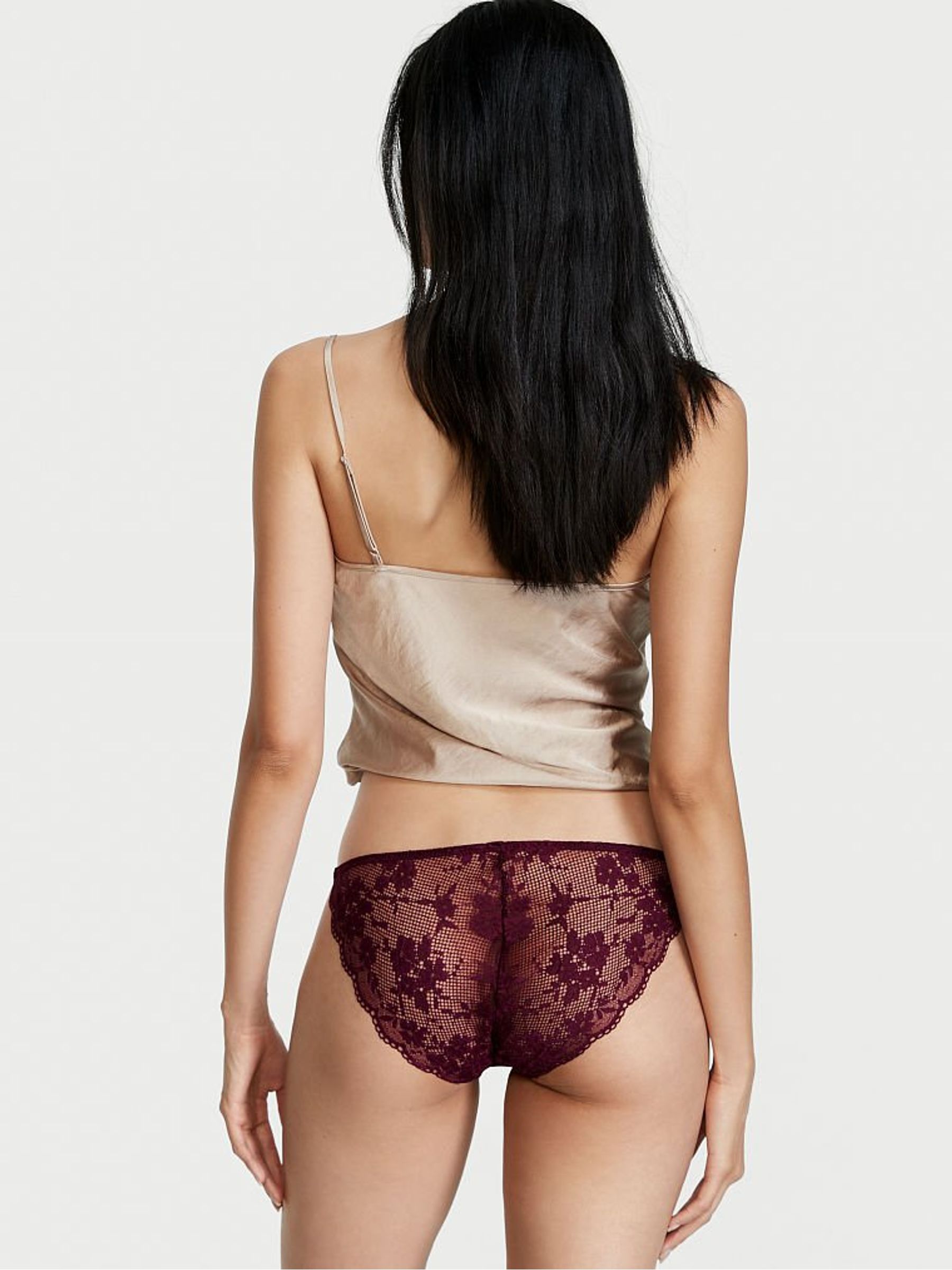 Kir Red Lace Bikini Knickers - Image 2 of 4