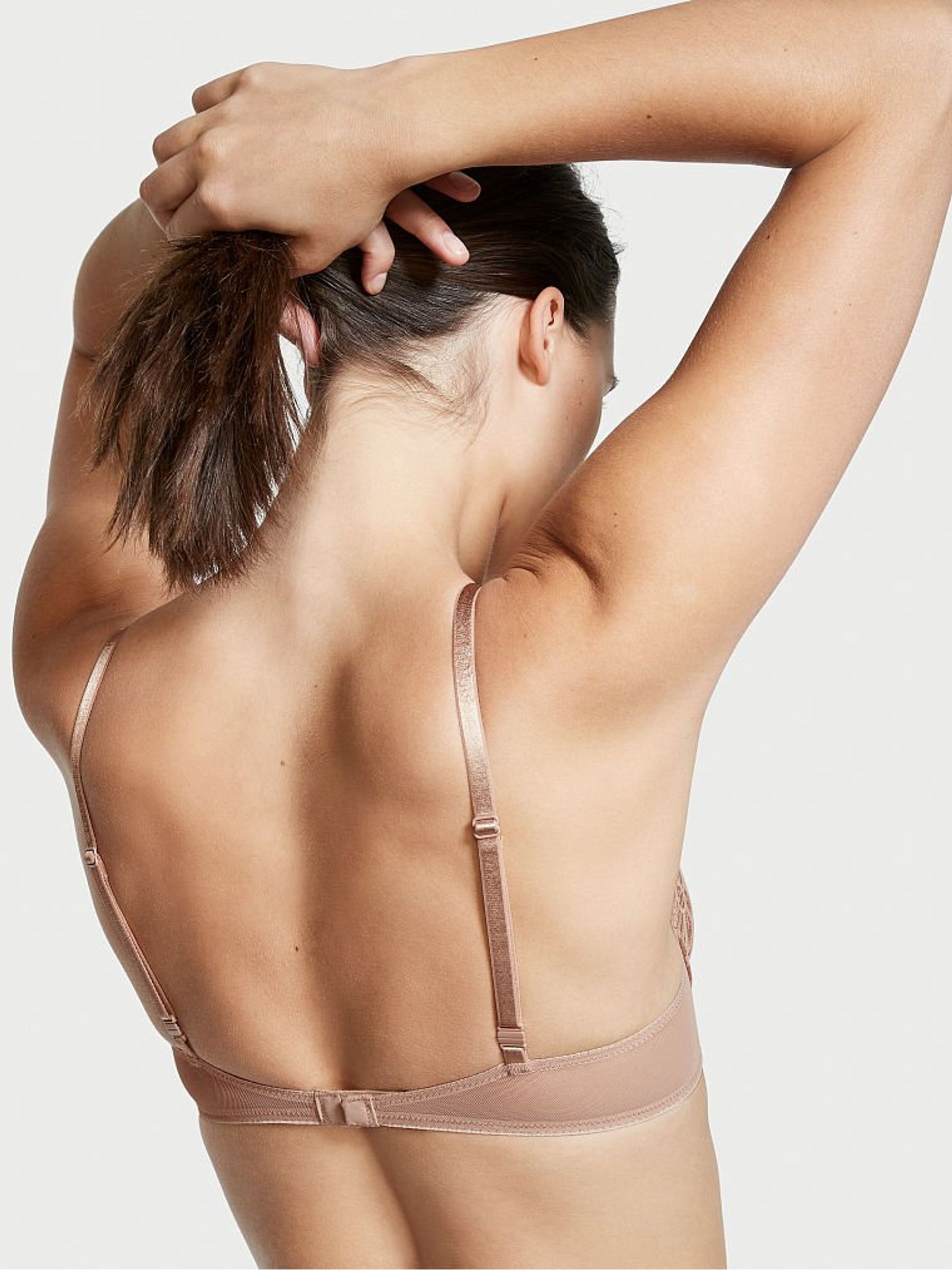 Sweet Praline Nude Lace Lightly Lined T-Shirt Bra - Image 2 of 3