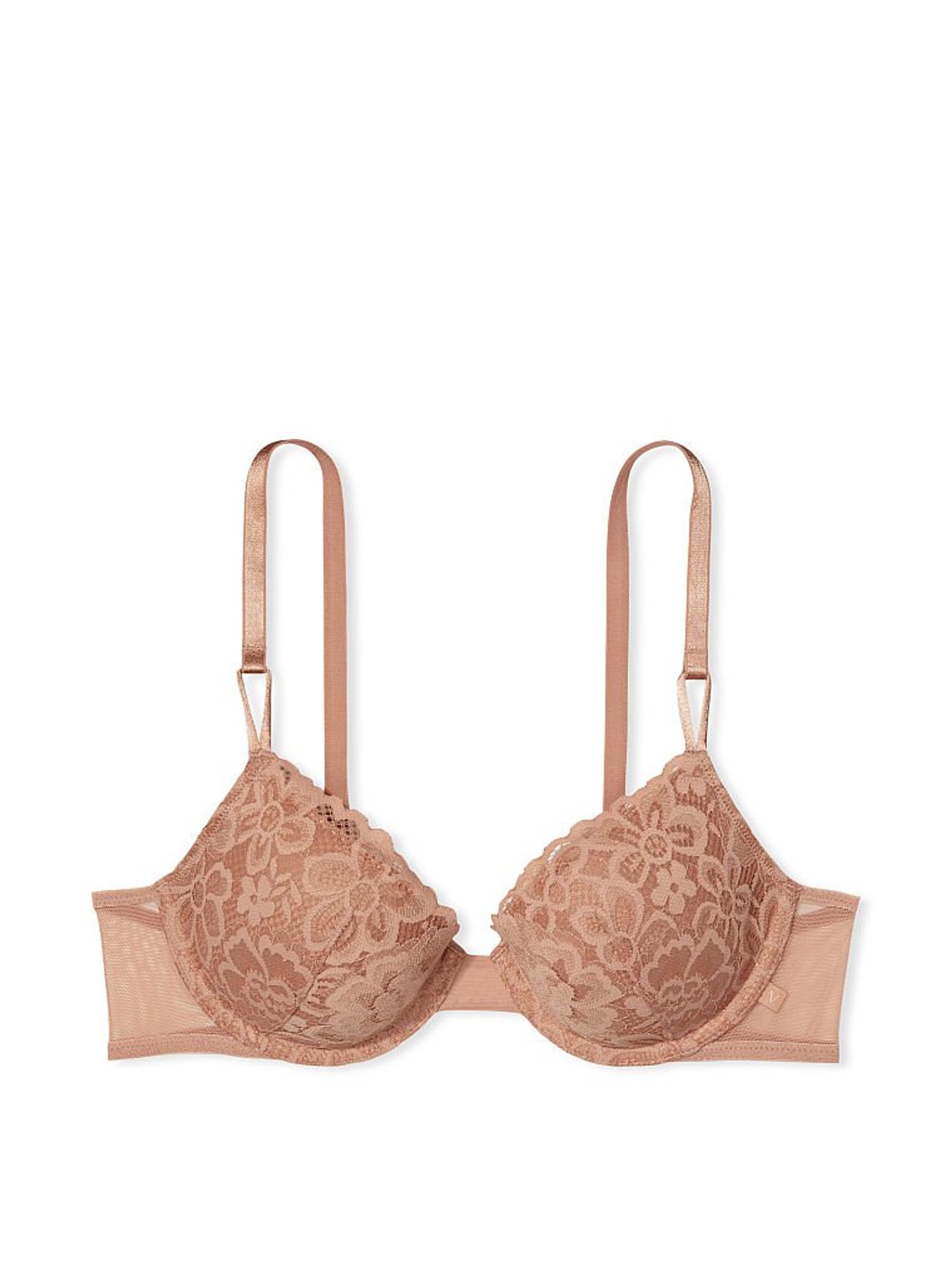 Sweet Praline Nude Lace Lightly Lined T-Shirt Bra - Image 3 of 3