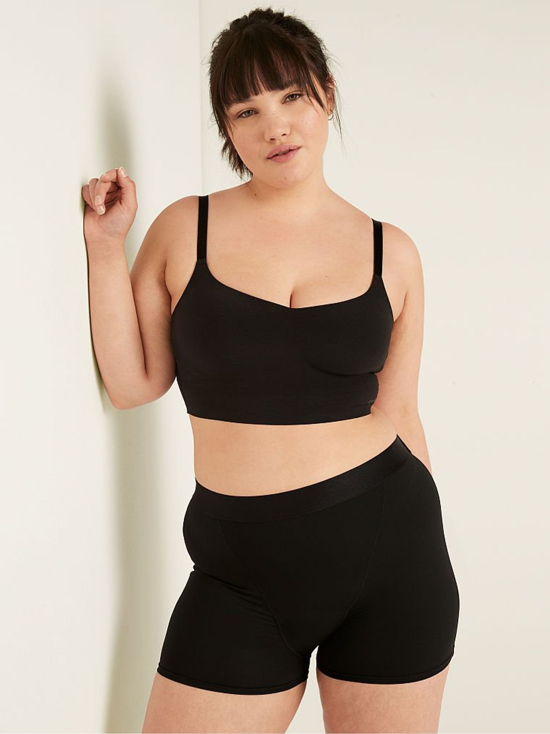 Pure Black Short Period Pant Knickers - Image 1 of 4