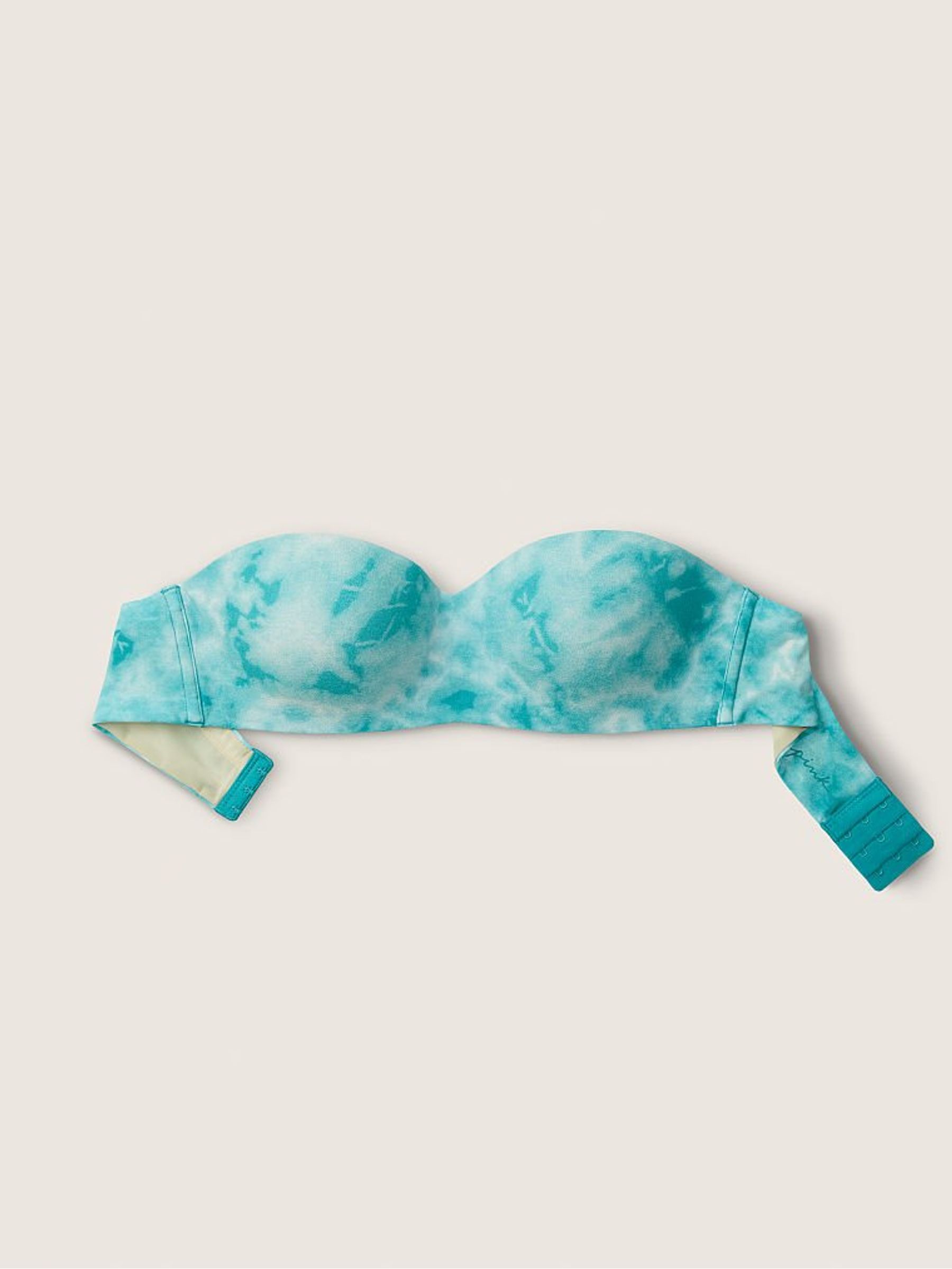 Tie Dye Blue Smooth Lightly Lined Multiway Strapless Bralette - Image 5 of 6