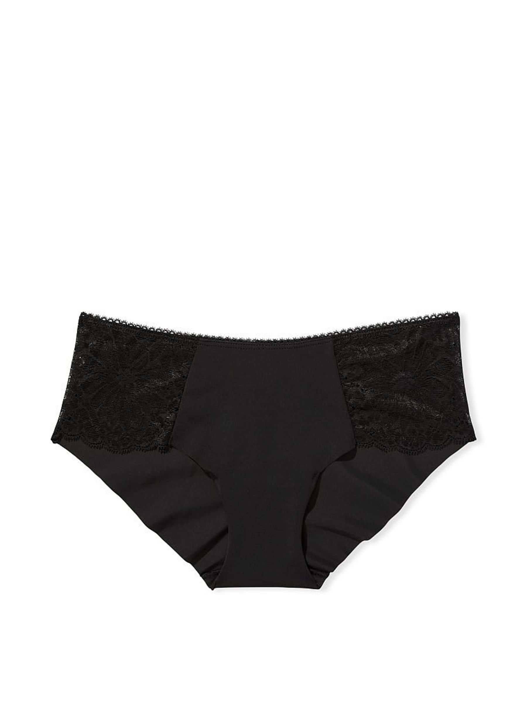 Black Lace No Show Hipster Knickers - Image 3 of 3