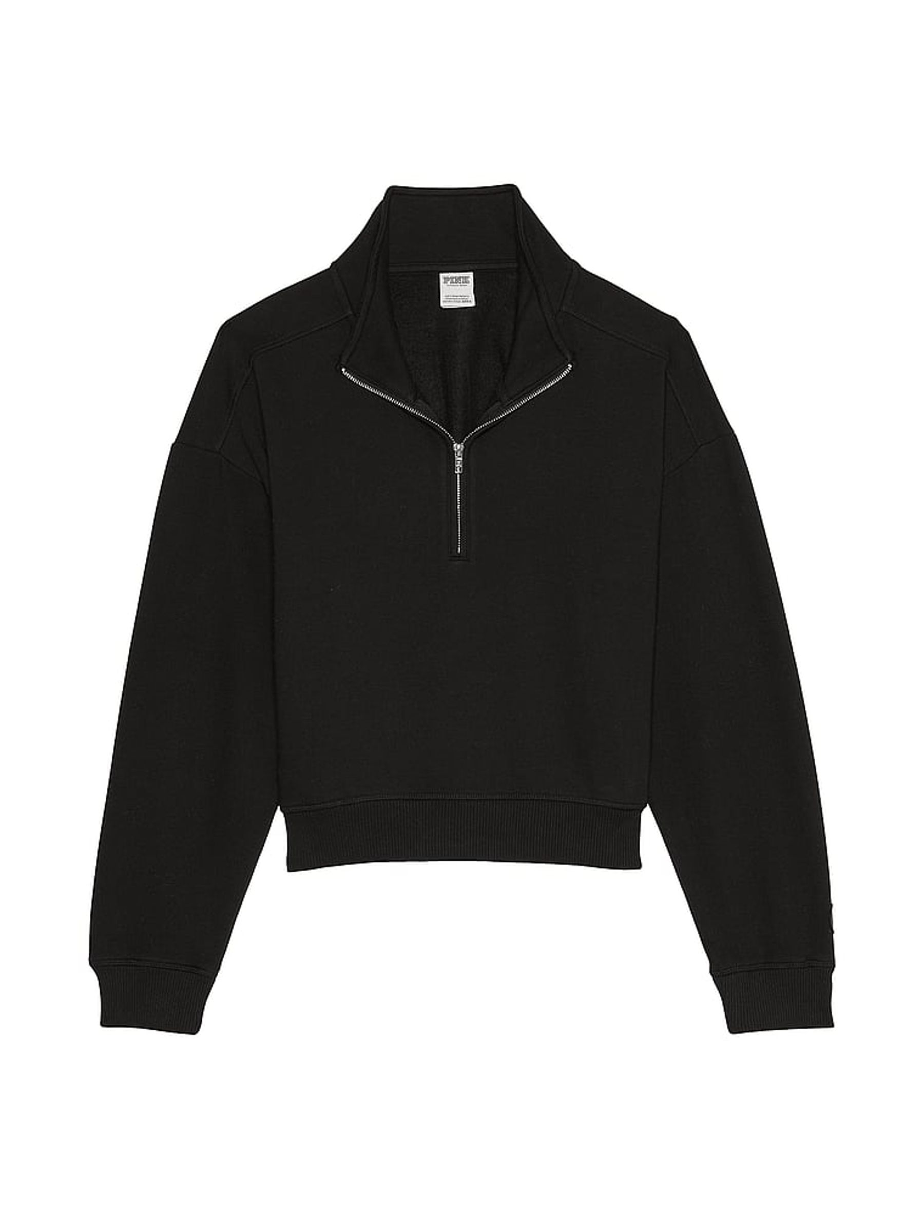 Pure Black Fleece Sweatshirt - Image 4 of 4