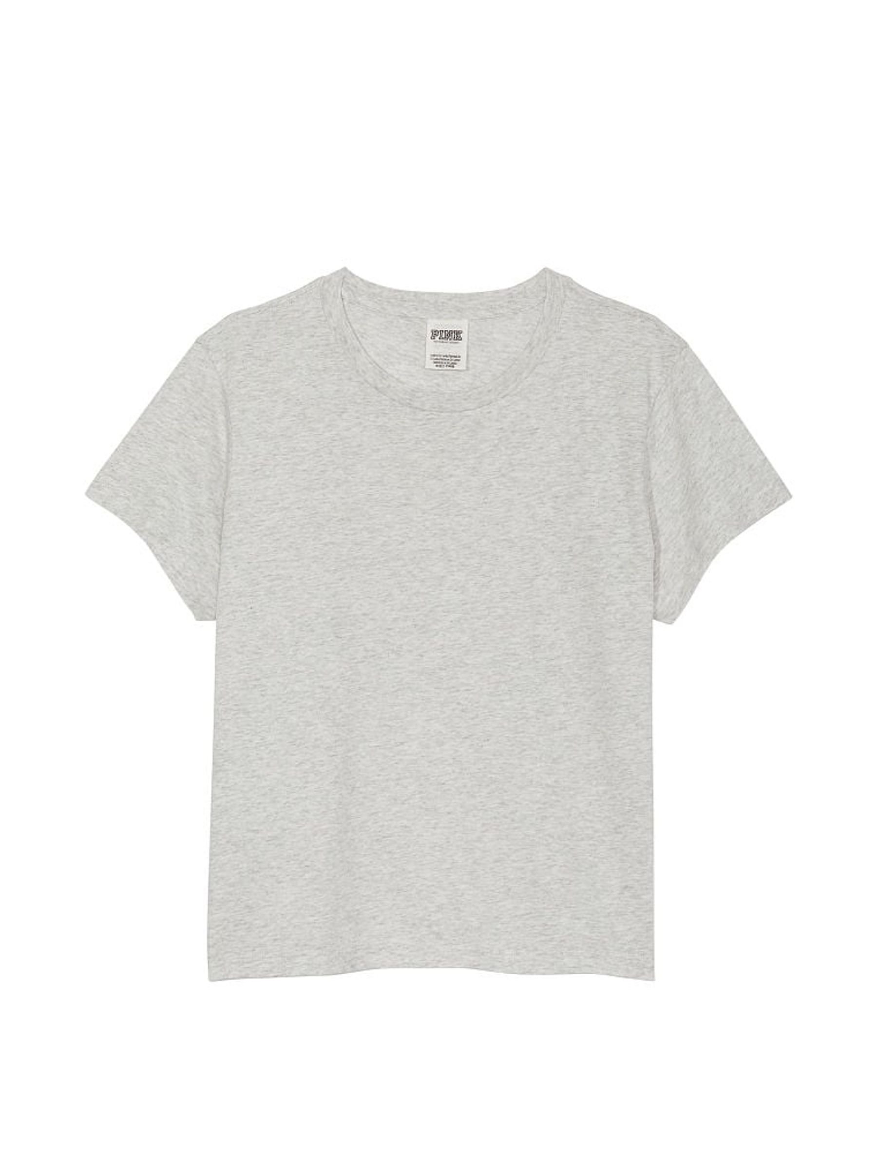 Heather Grey Short Sleeve Dreamer T-Shirt - Image 4 of 4