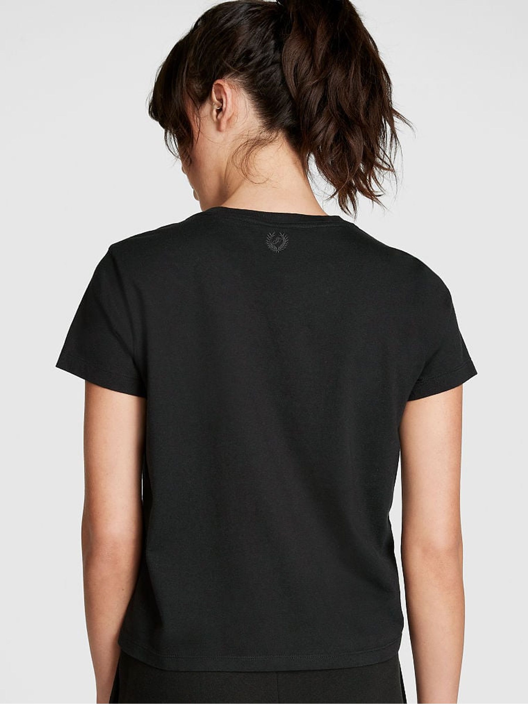 Pure Black Short Sleeve Dreamer T-Shirt - Image 2 of 4