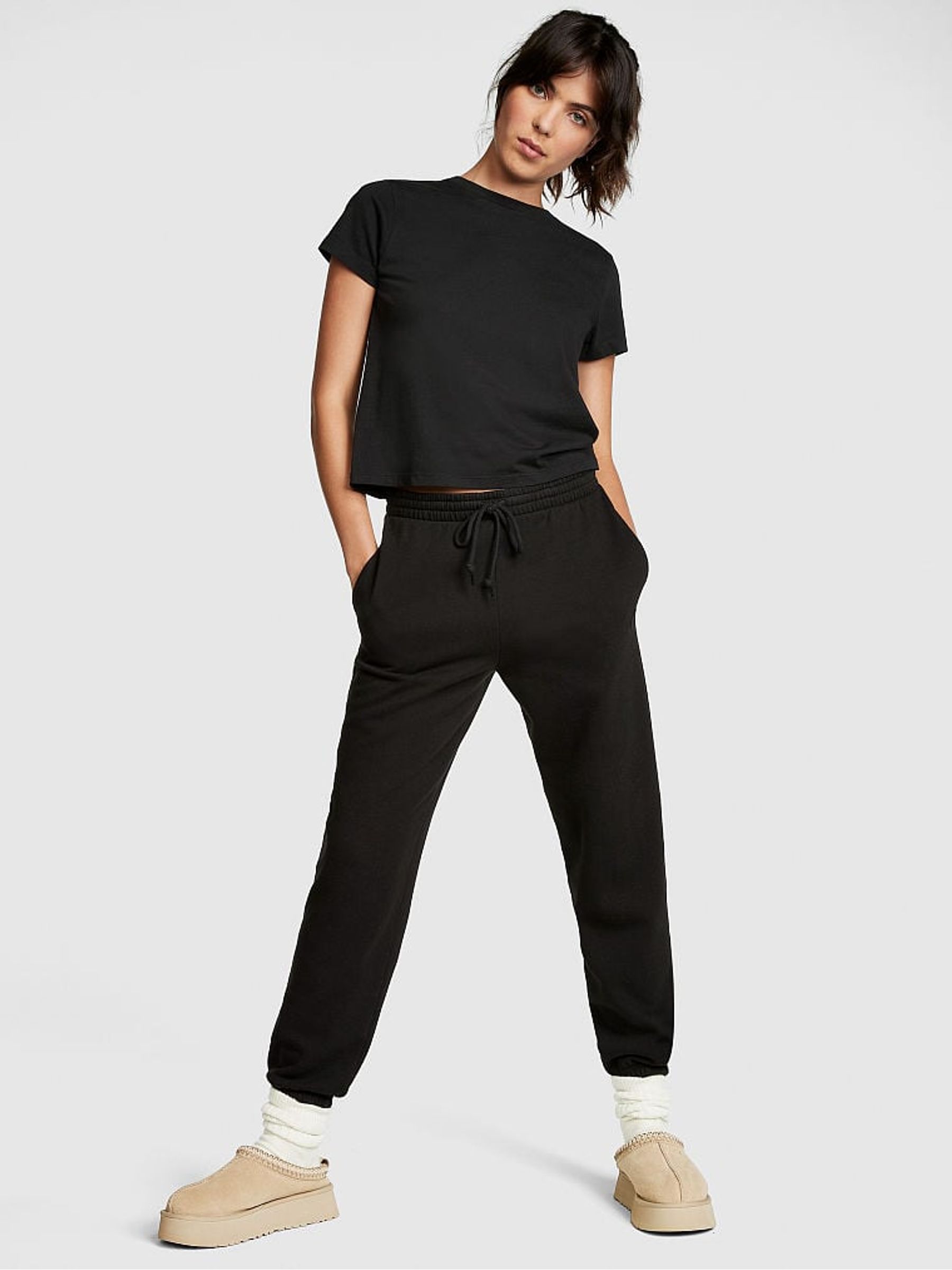 Pure Black Short Sleeve Dreamer T-Shirt - Image 3 of 4
