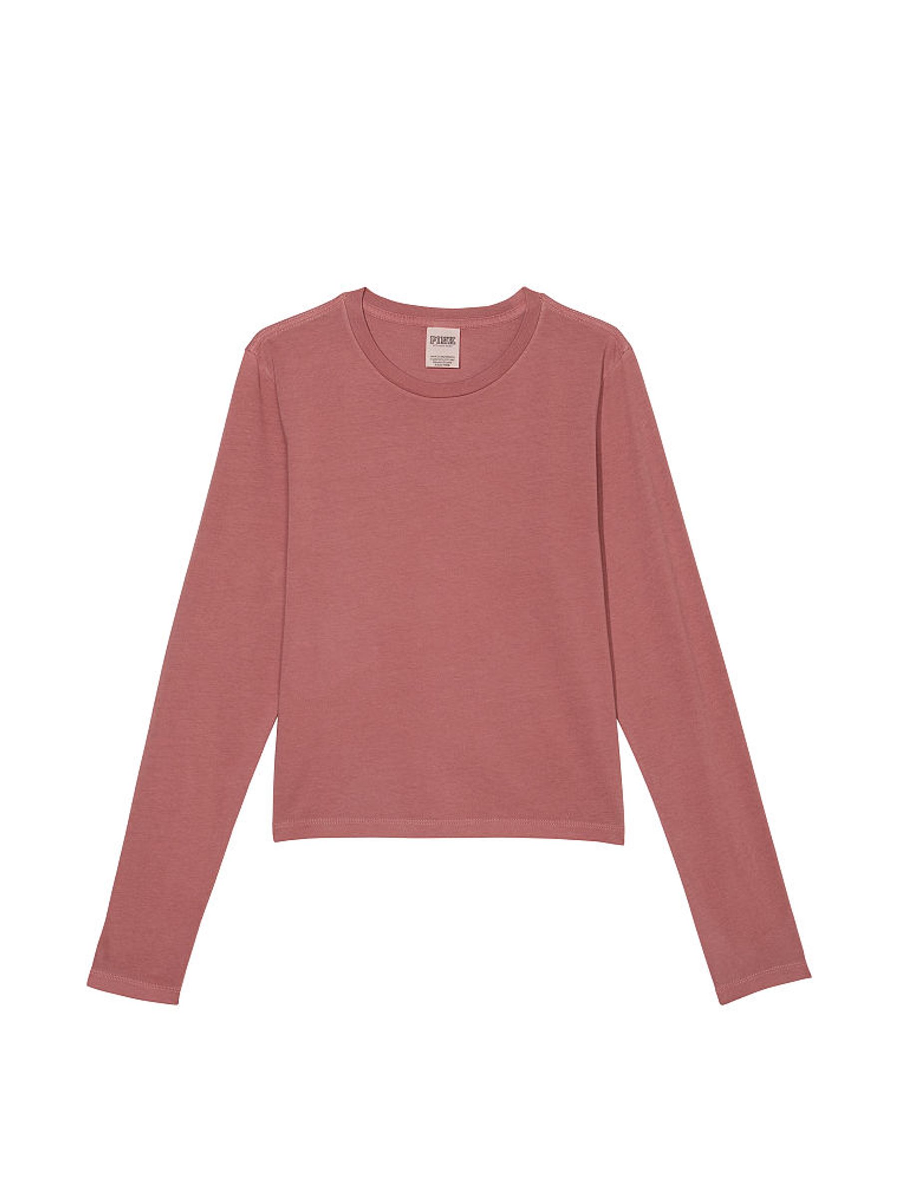 Soft Begonia Pink Long Sleeve Dreamer T-Shirt - Image 3 of 3