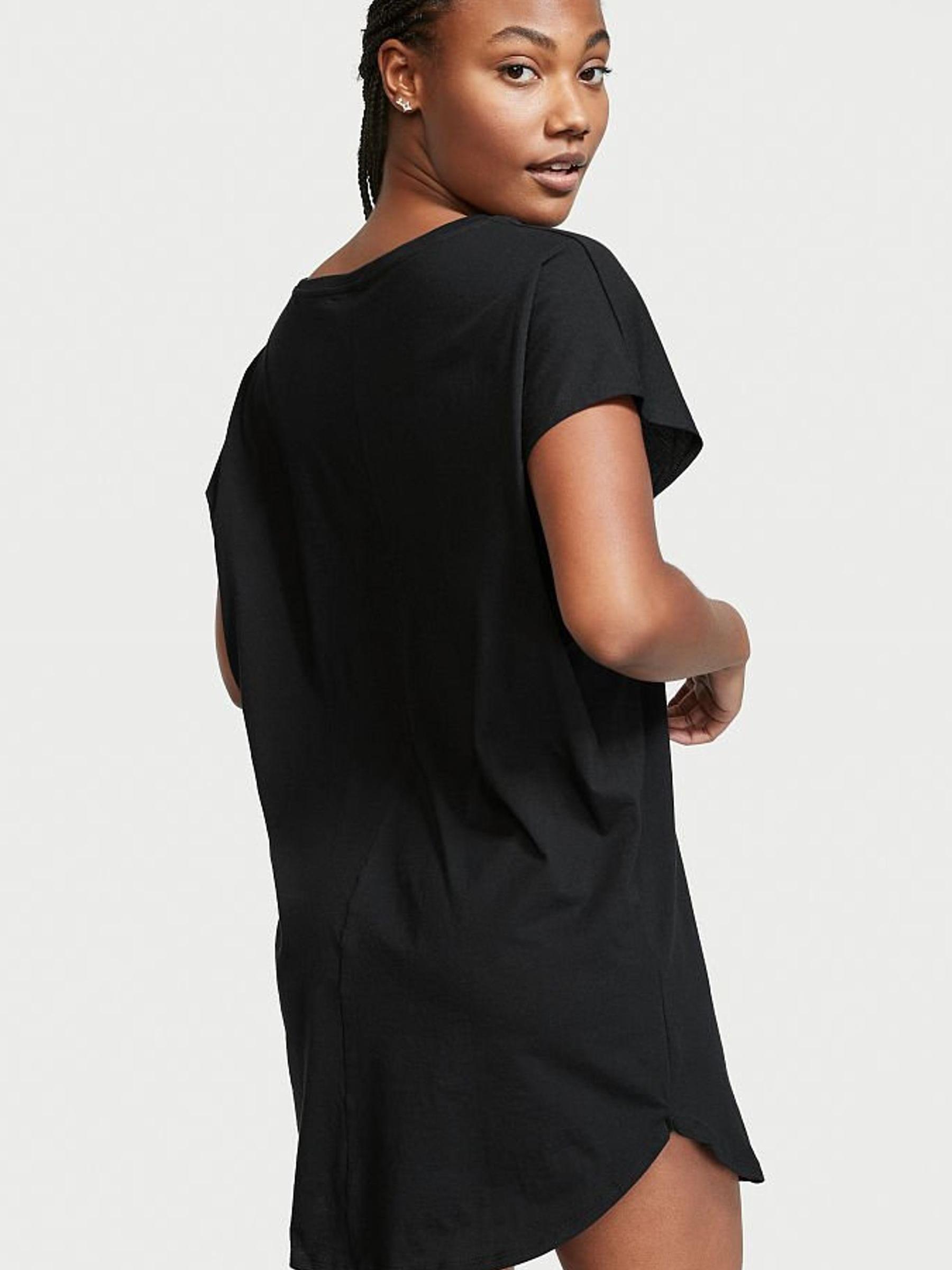 Lightweight Pima Cotton Dolman Sleepshirt - Image 2 of 3