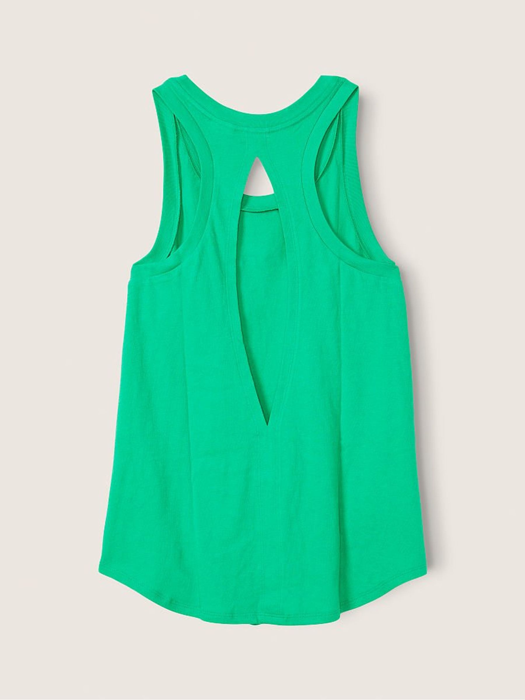 Electric Green Script Logo Everyday Tank - Image 4 of 5