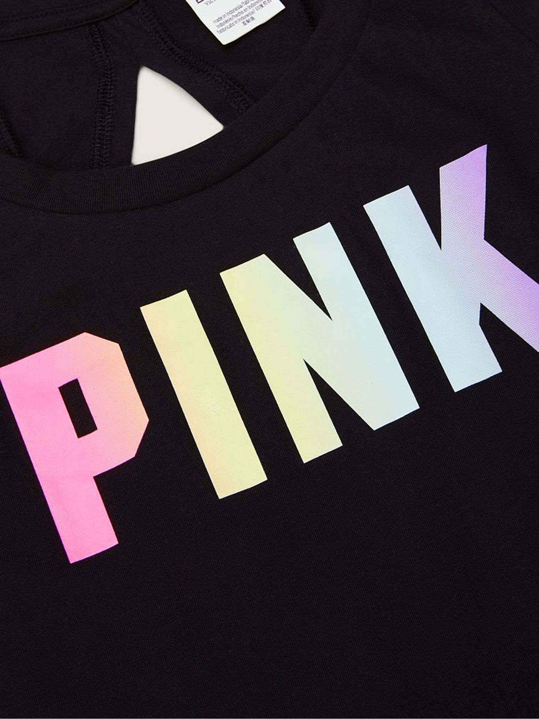 Pure Black Gradient Classic Logo Everyday Tank - Image 5 of 5
