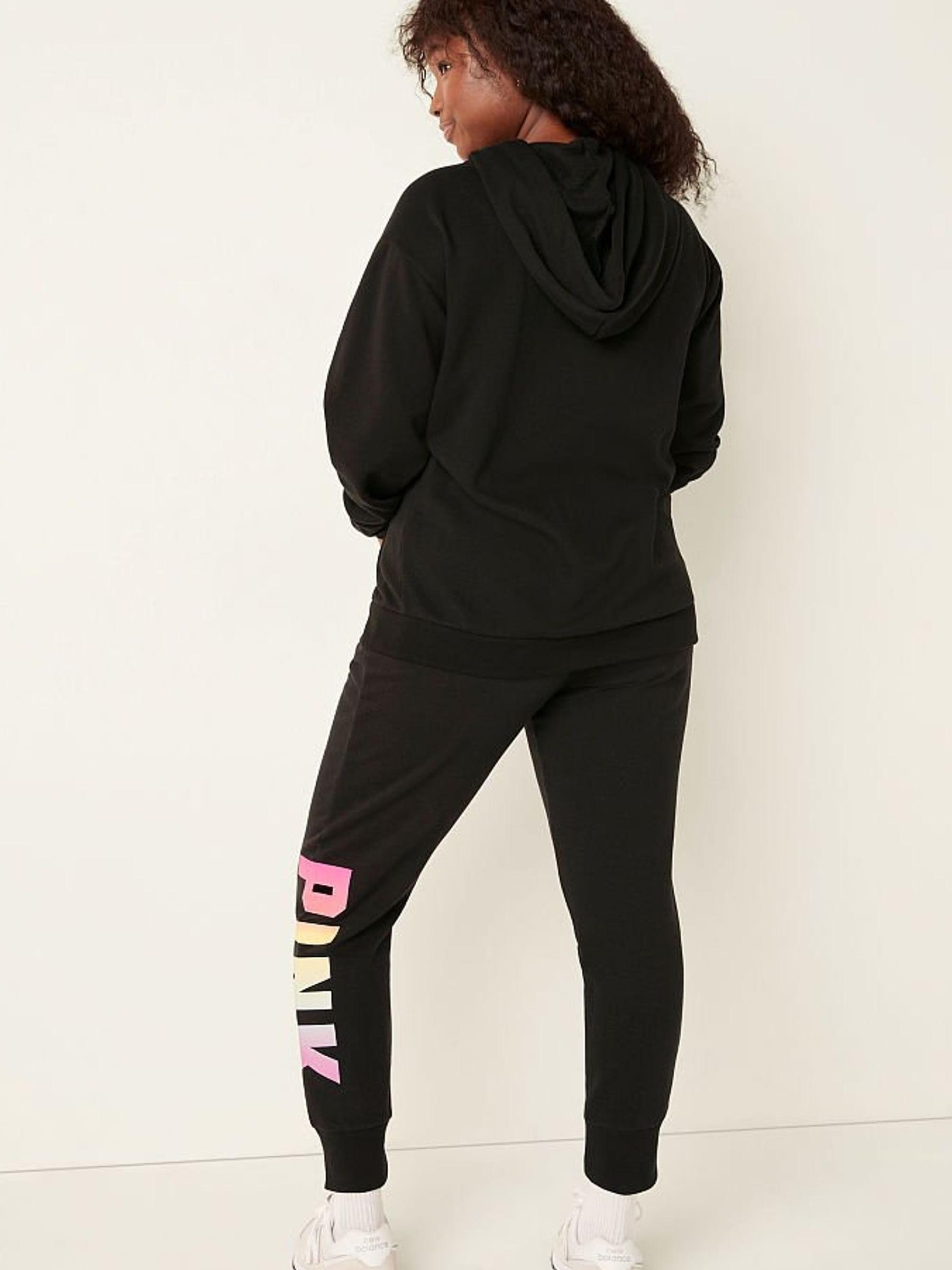 Pure Black With Gradient Classic Logo Everyday Lounge Jogger - Image 2 of 4