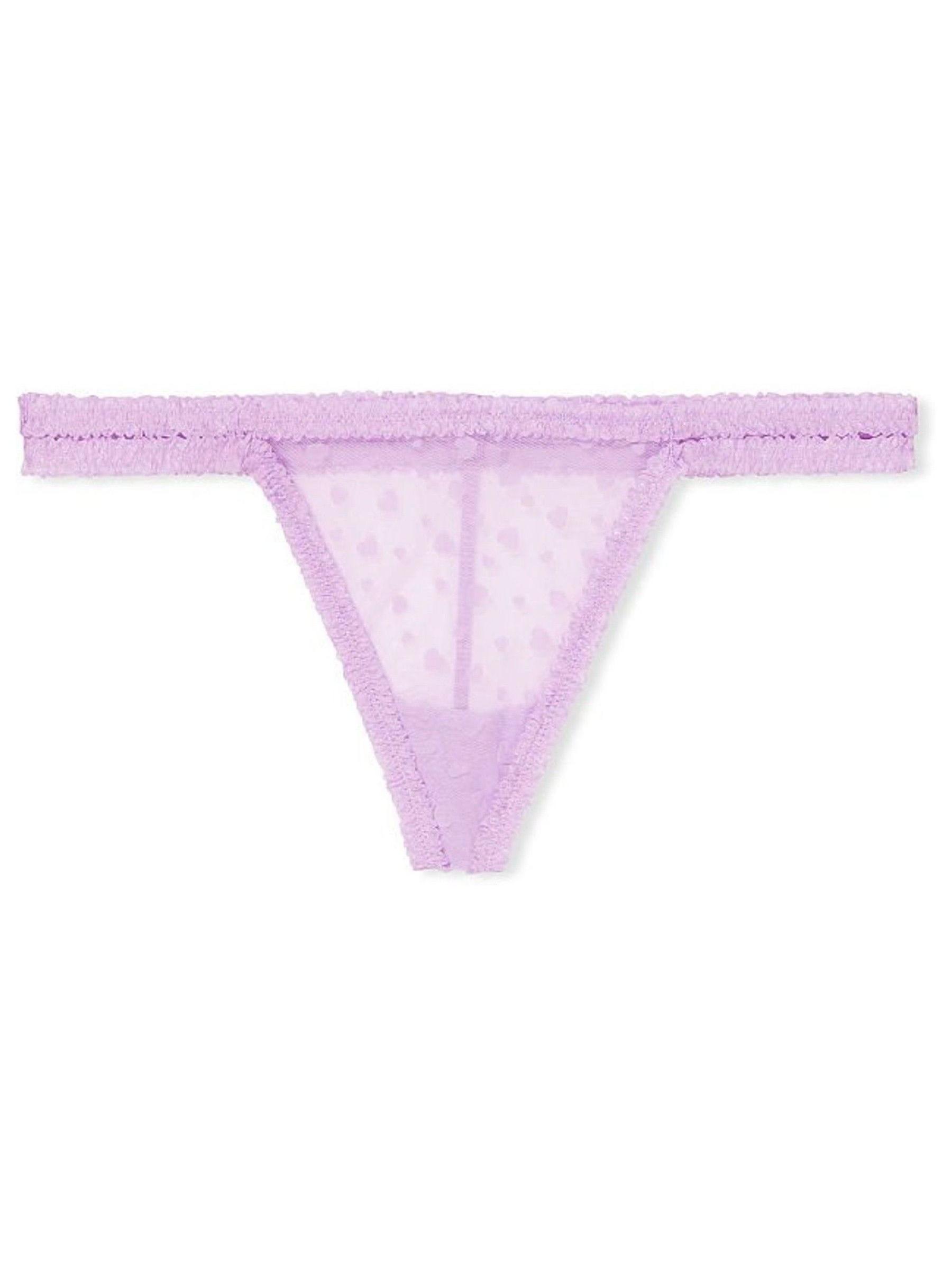 Unicorn Purple Cotton Heartbreaker G String Knickers - Image 3 of 3