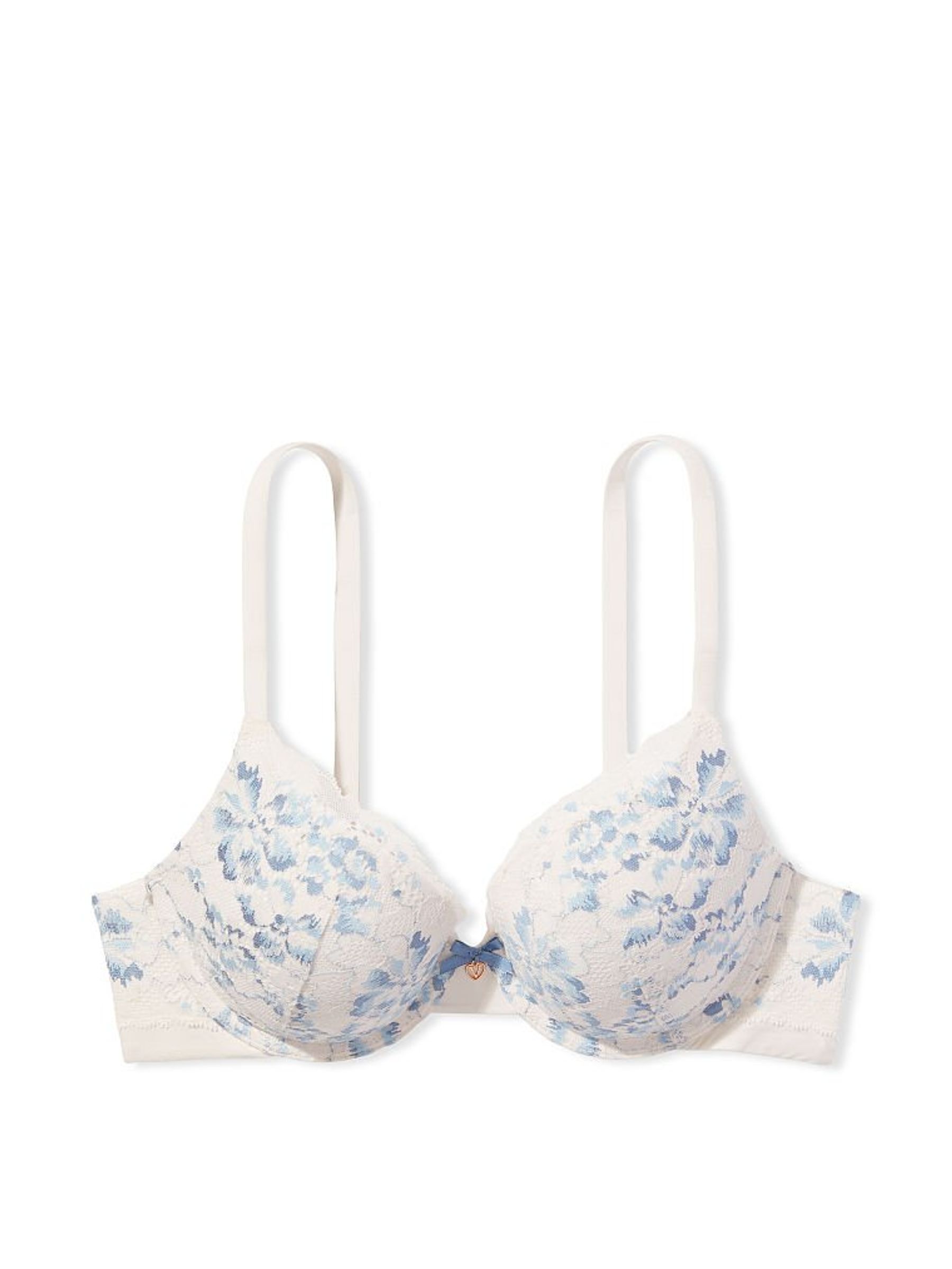 Coconut White Ombre Lace Full Cup Push Up Bra - Image 3 of 3