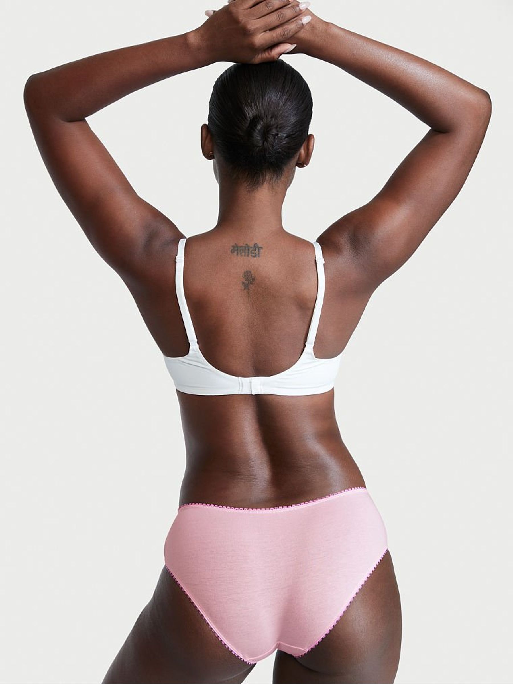 Lilac Pink Cross My Heart Hipster Knickers - Image 2 of 3