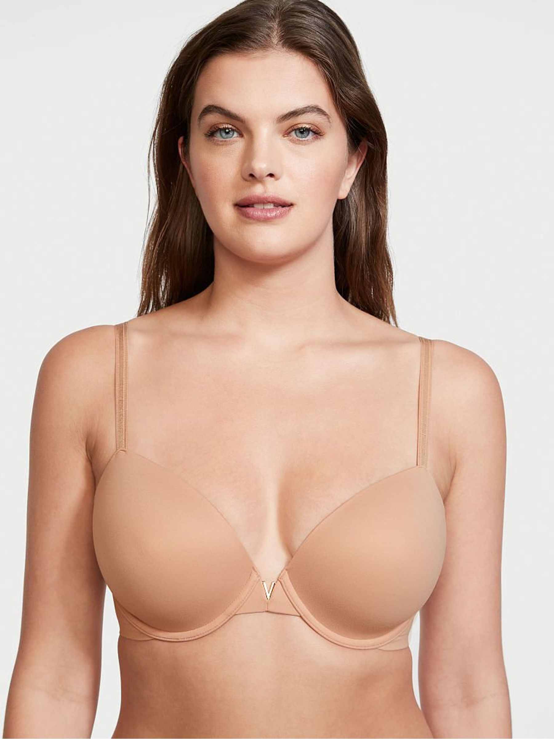 Sweet Nougat Nude Smooth Lightly Lined Demi Bra - Image 1 of 3