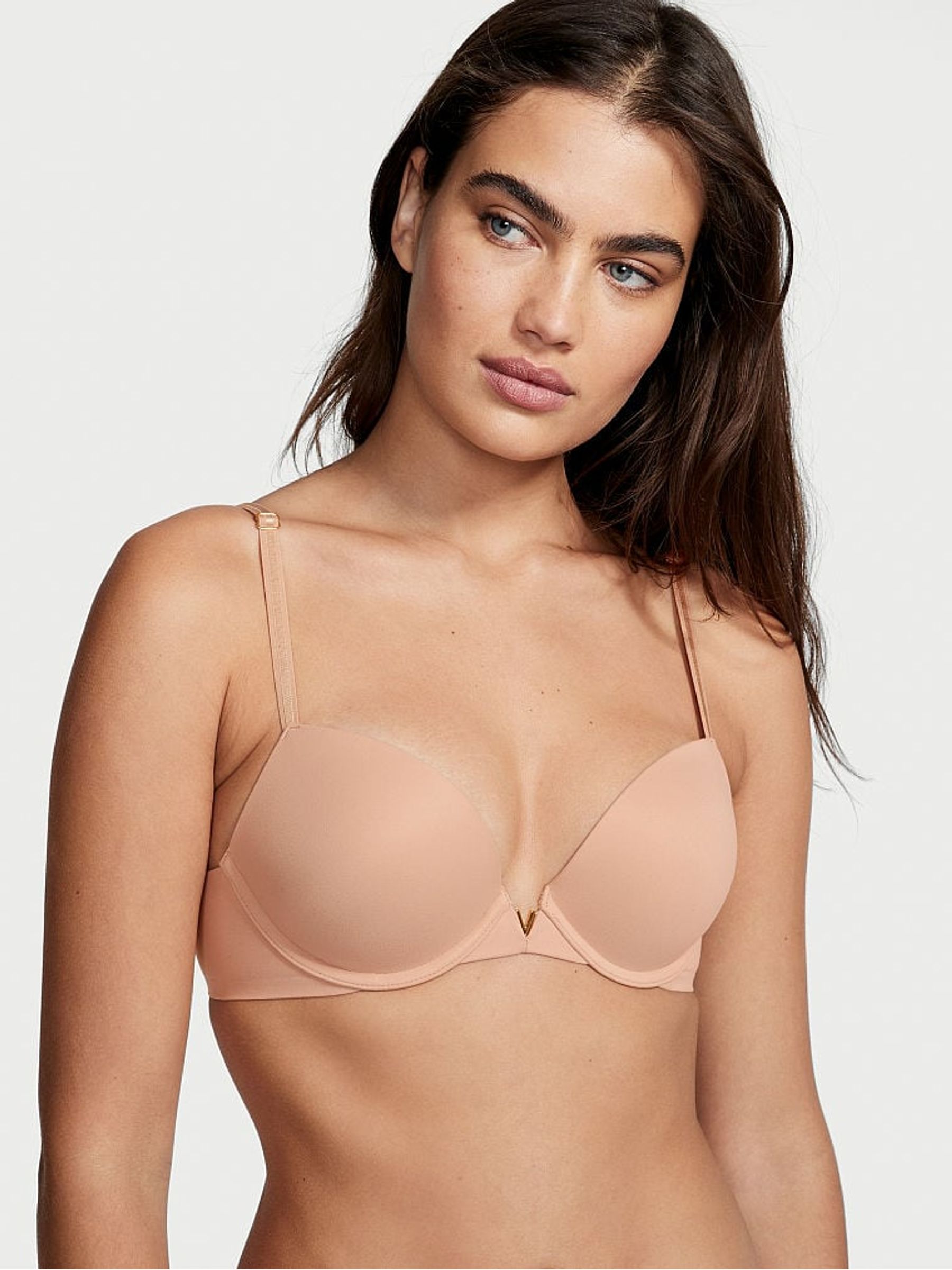 Sweet Nougat Nude Smooth Push Up Bra - Image 1 of 4