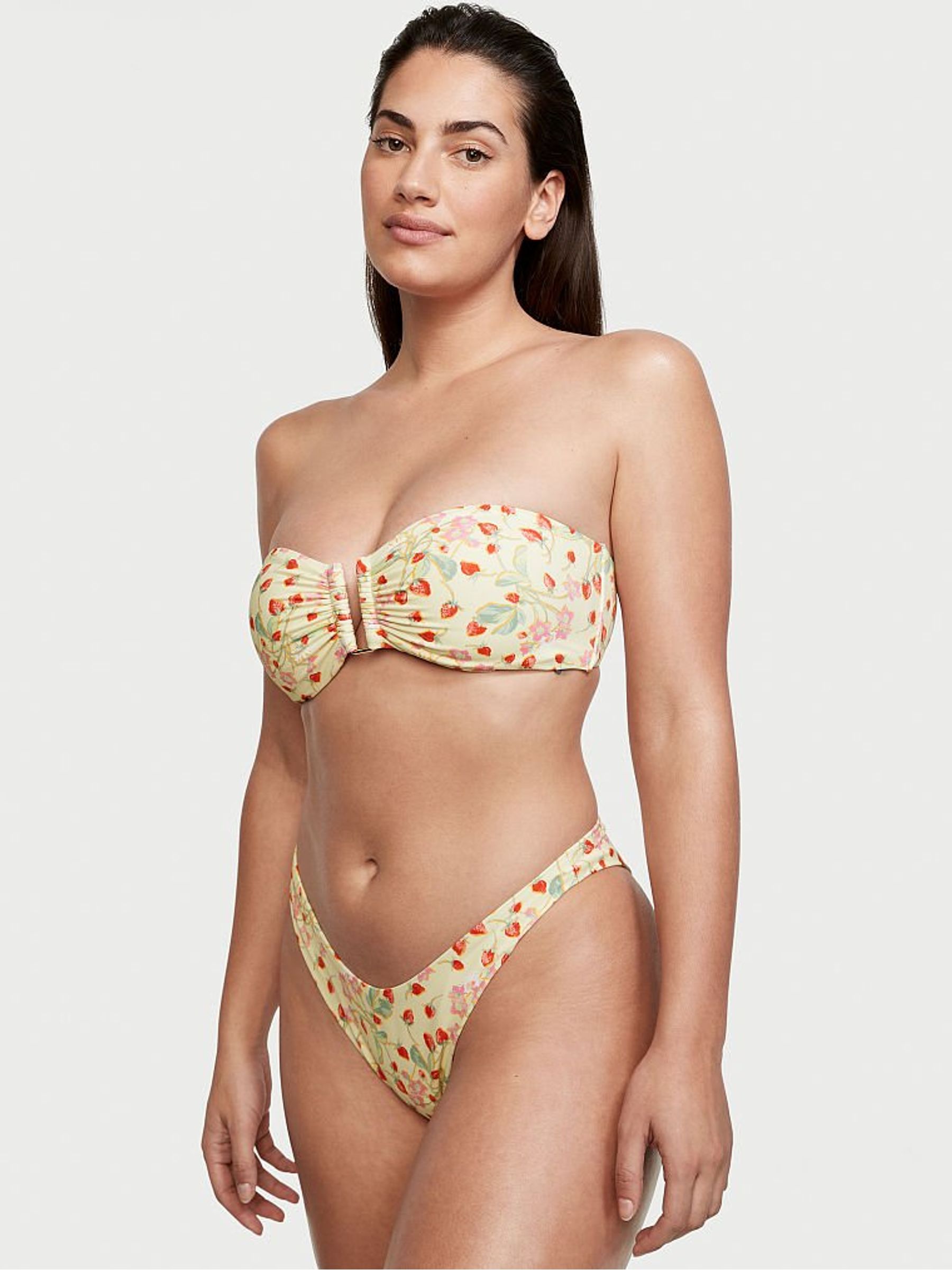Strawberry Yellow Essential Bandeau Swim Top | Victoria's Secret
