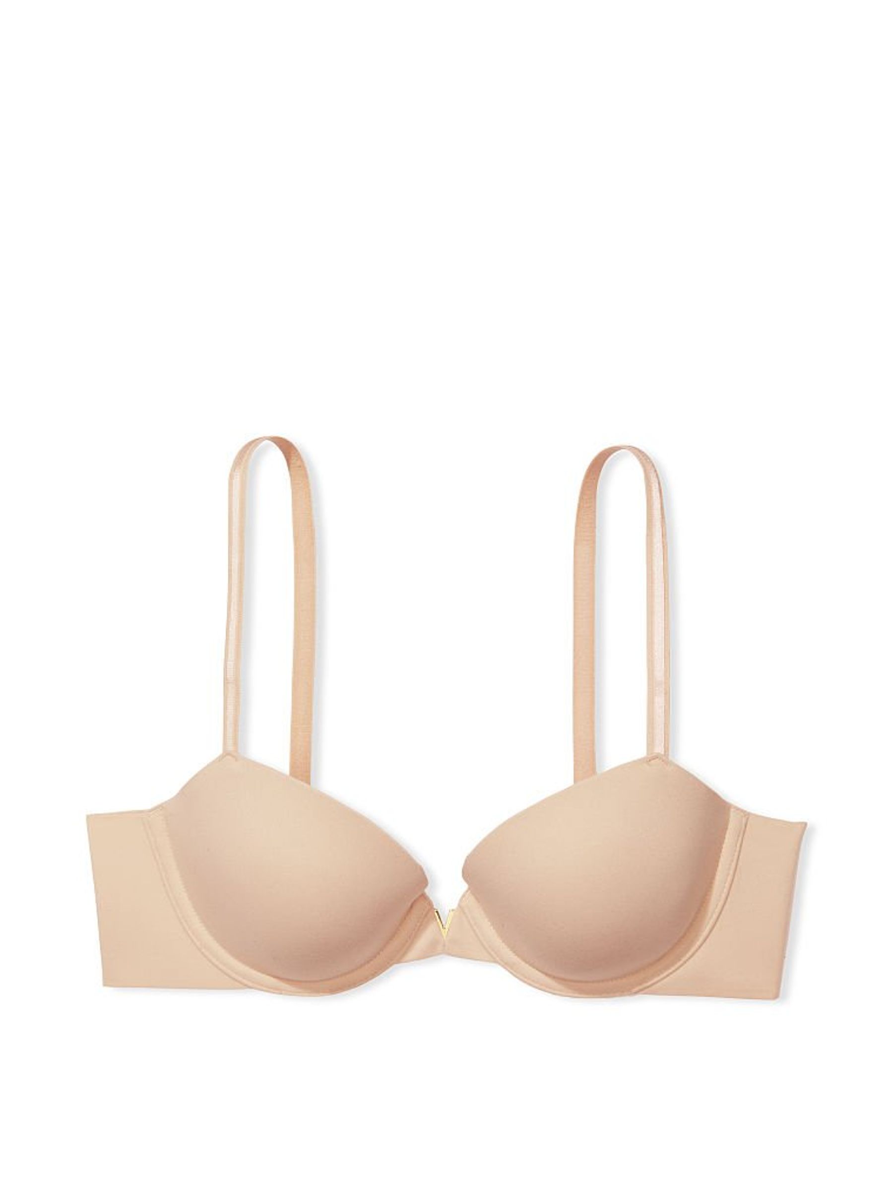 Champagne Nude Smooth Lightly Lined Demi Bra - Image 6 of 7