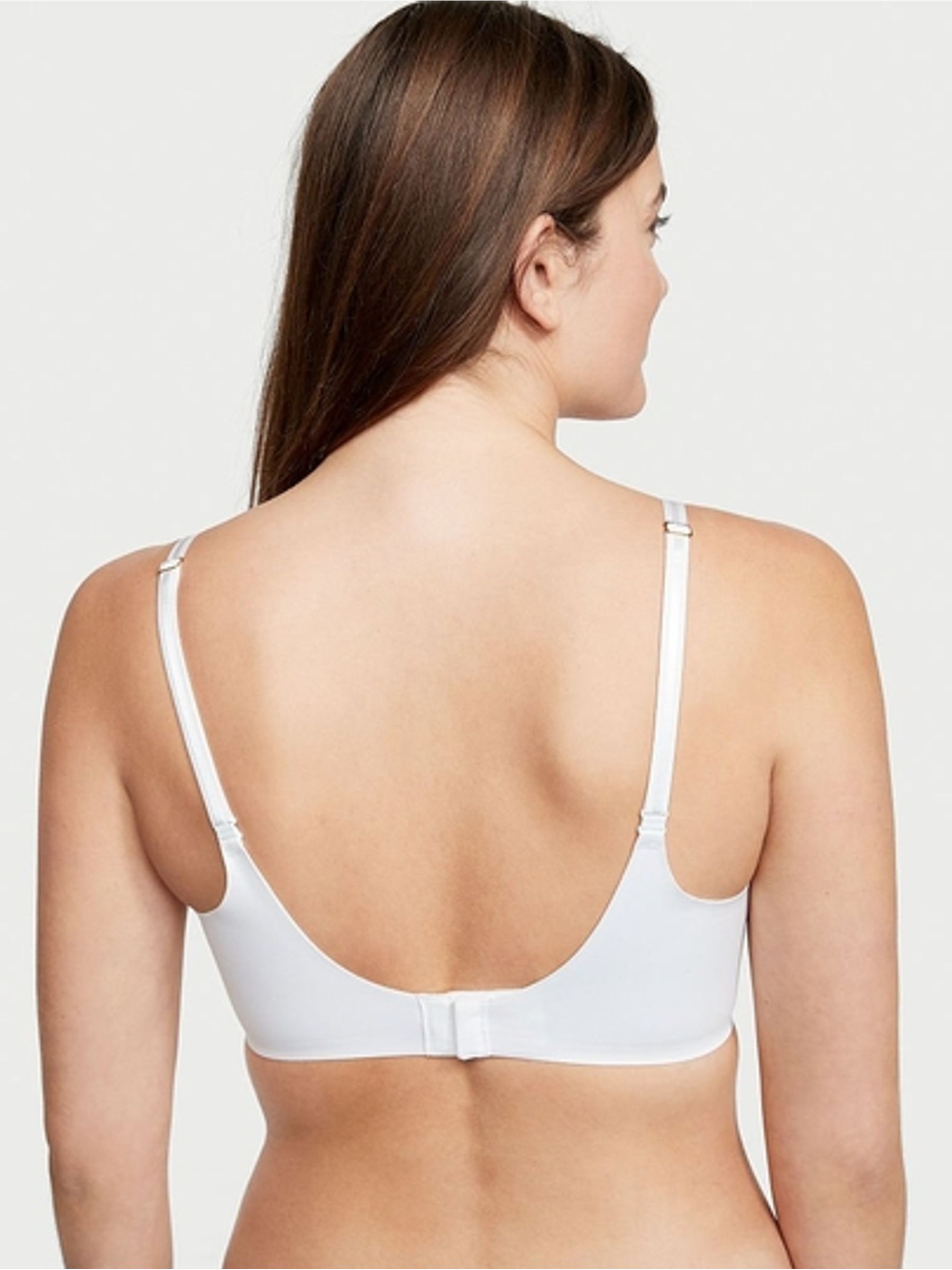 White Smooth Lightly Lined Demi Bra - Image 2 of 8