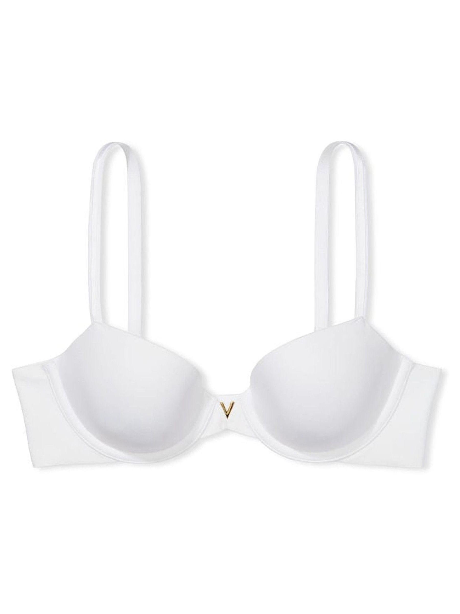 White Smooth Lightly Lined Demi Bra - Image 6 of 8