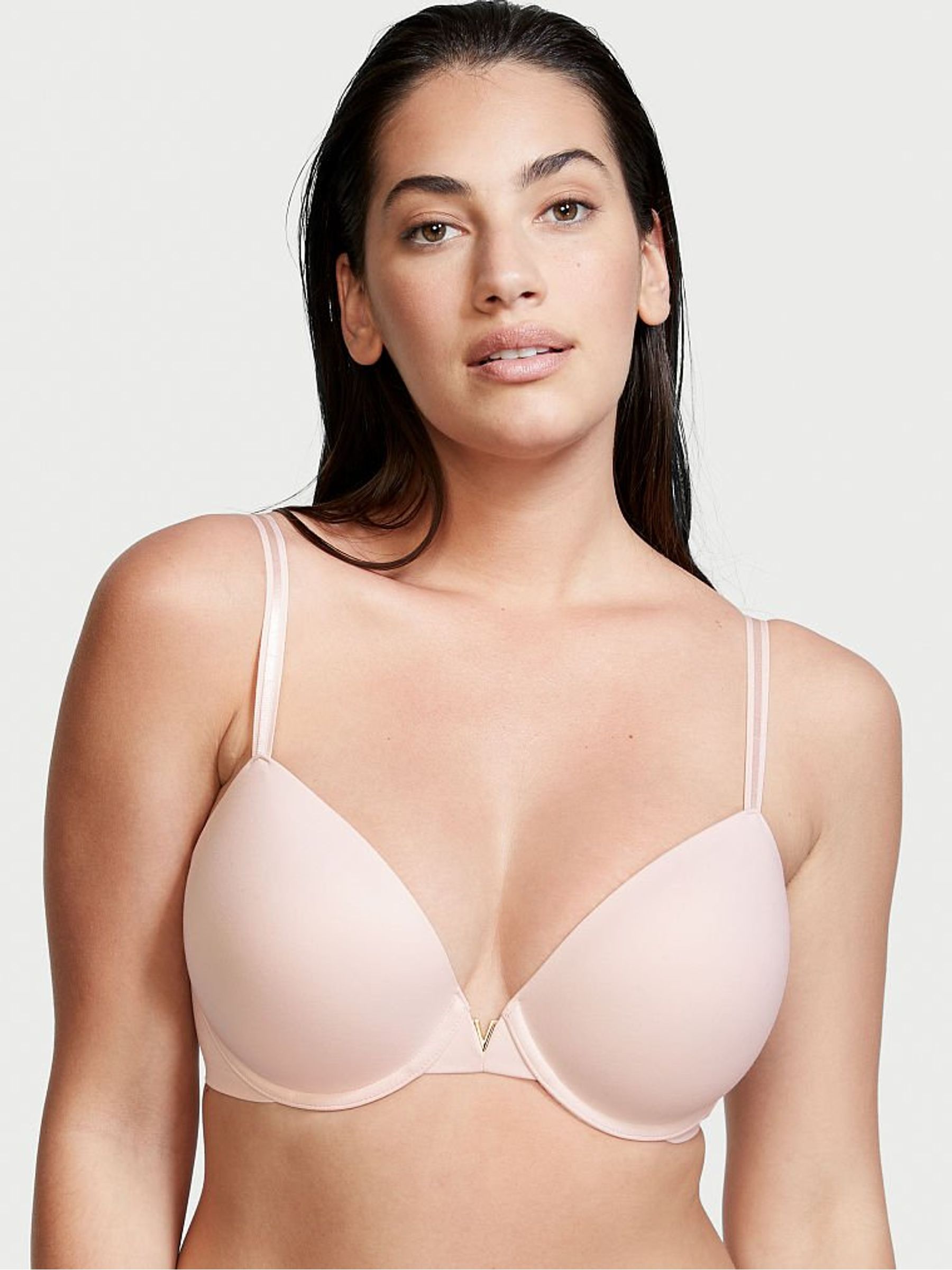 Pink Fizz Smooth Lightly Lined Demi Bra - Image 1 of 4