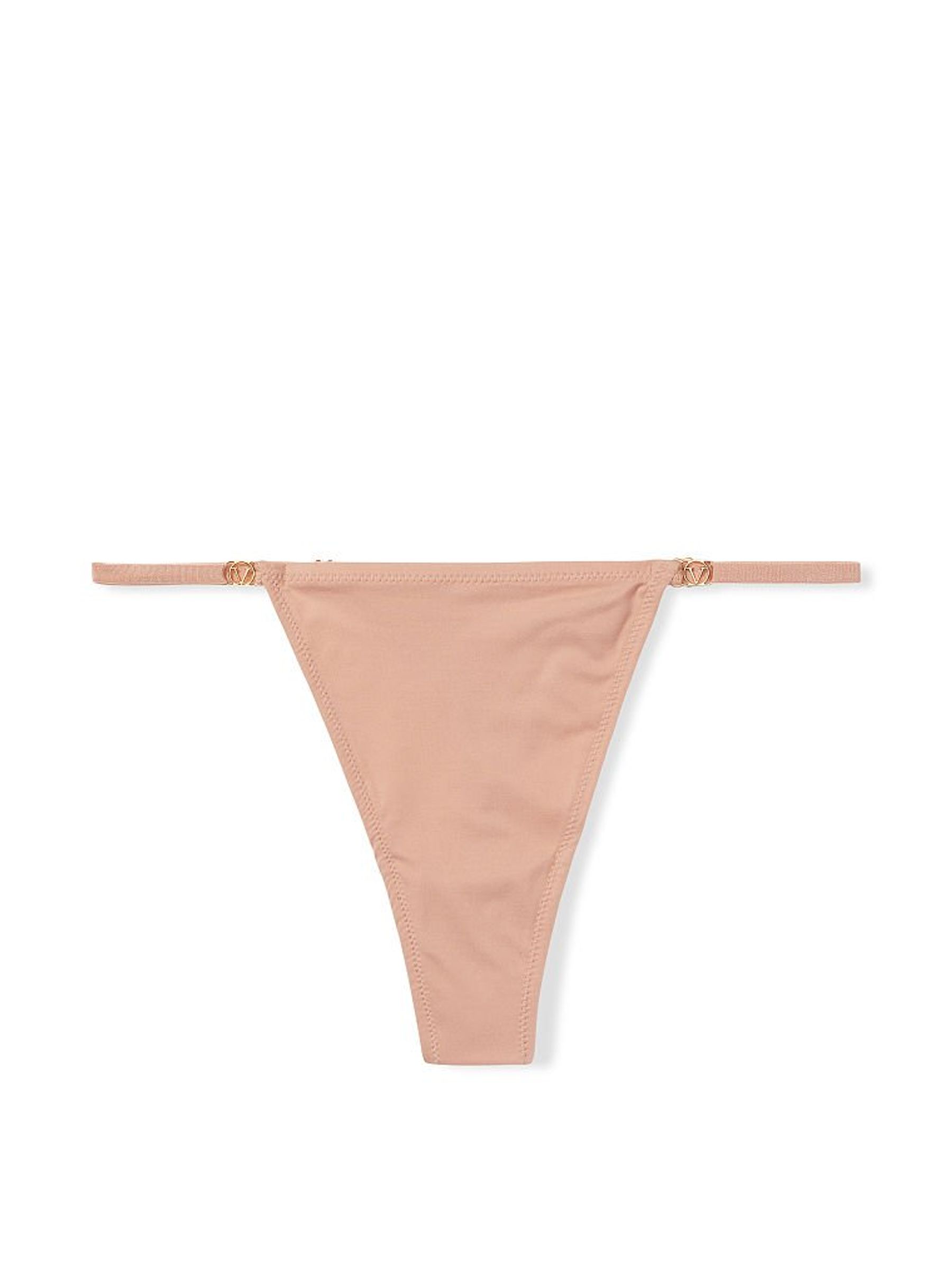 Sweet Nougat Nude Smooth Thong Knickers - Image 4 of 4
