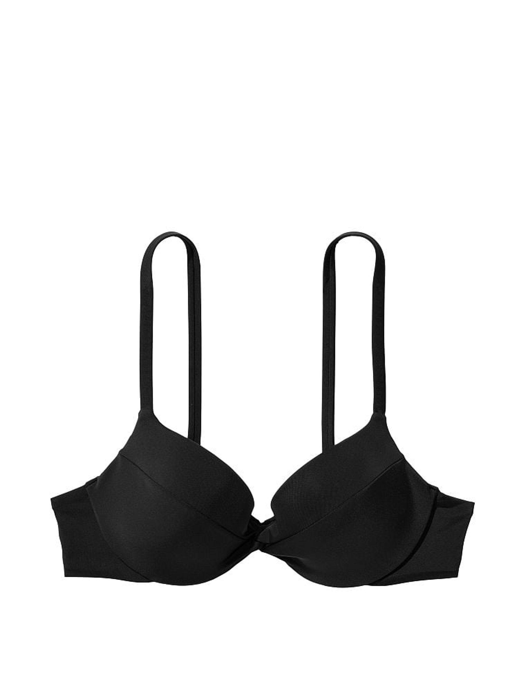 Black Push Up Swim Bikini Top - Image 1 of 1