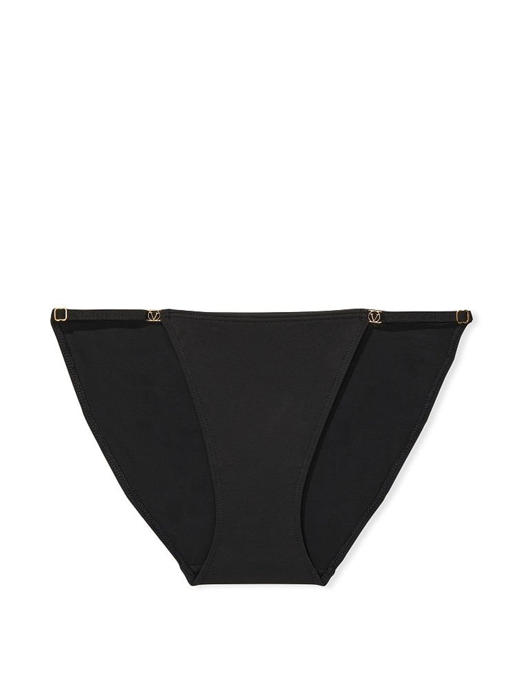 Black Smooth Bikini Knickers - Image 3 of 3