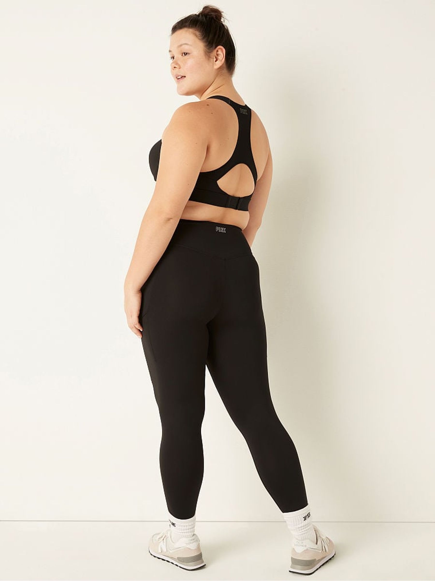 Pure Black Ultimate V High Waist Full Length Legging - Image 2 of 4