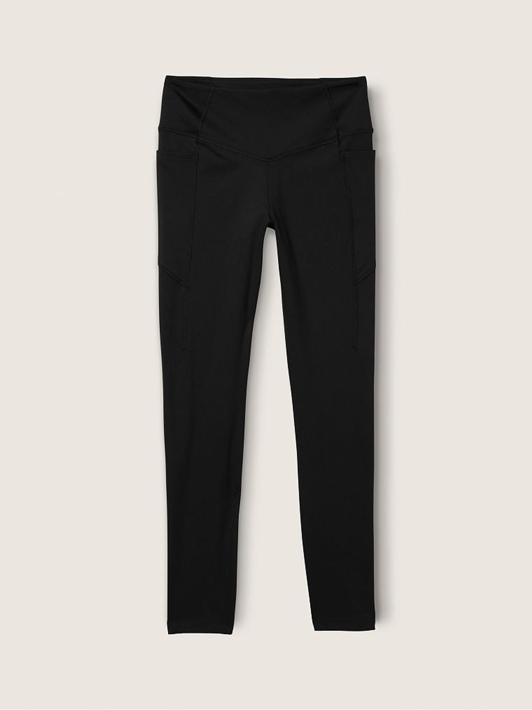 Pure Black Ultimate V High Waist Full Length Legging - Image 3 of 4