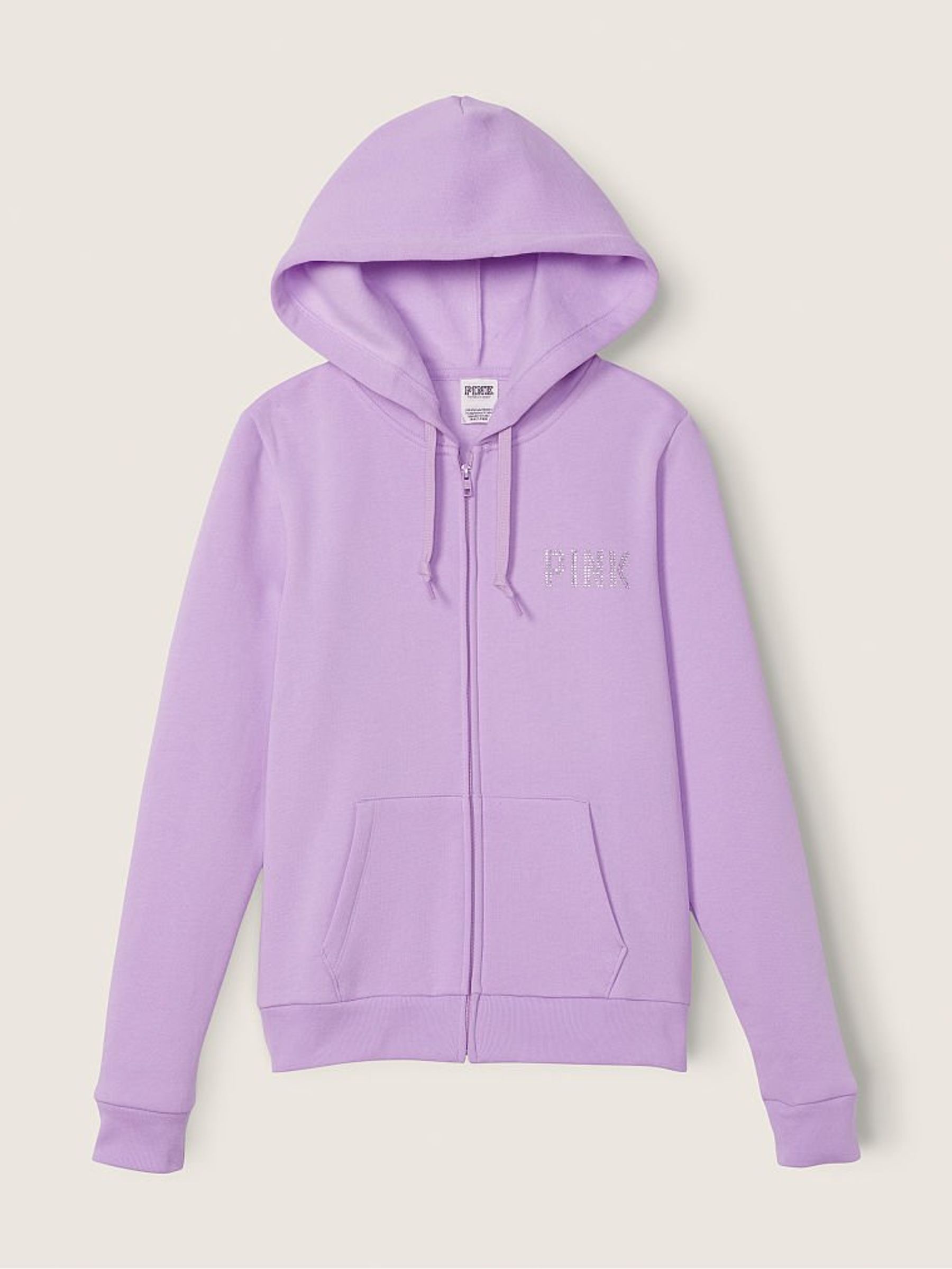 Purple Petal With Shine Logo Everyday Lounge Perfect FullZip - Image 4 of 6