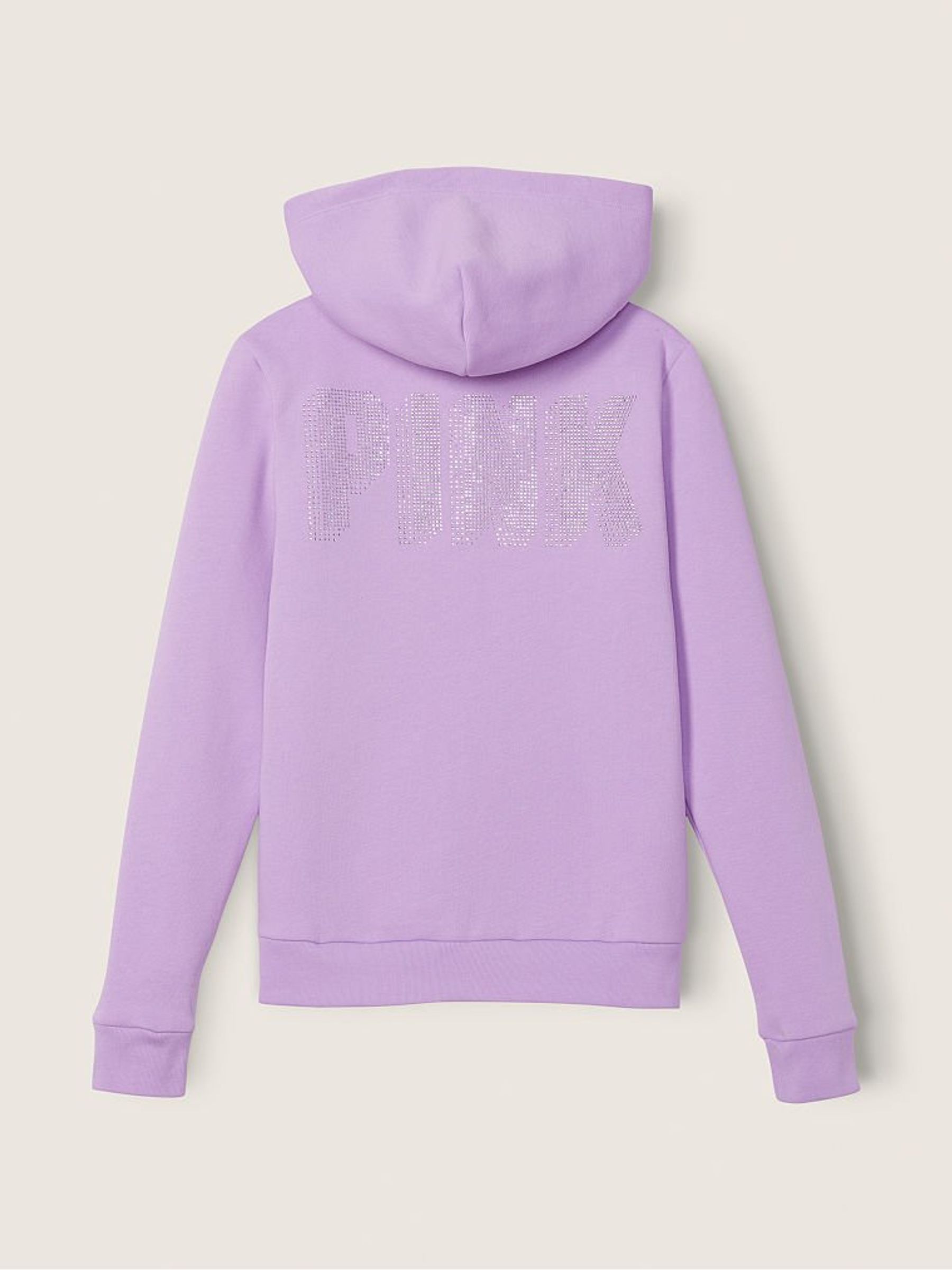 Purple Petal With Shine Logo Everyday Lounge Perfect FullZip - Image 5 of 6