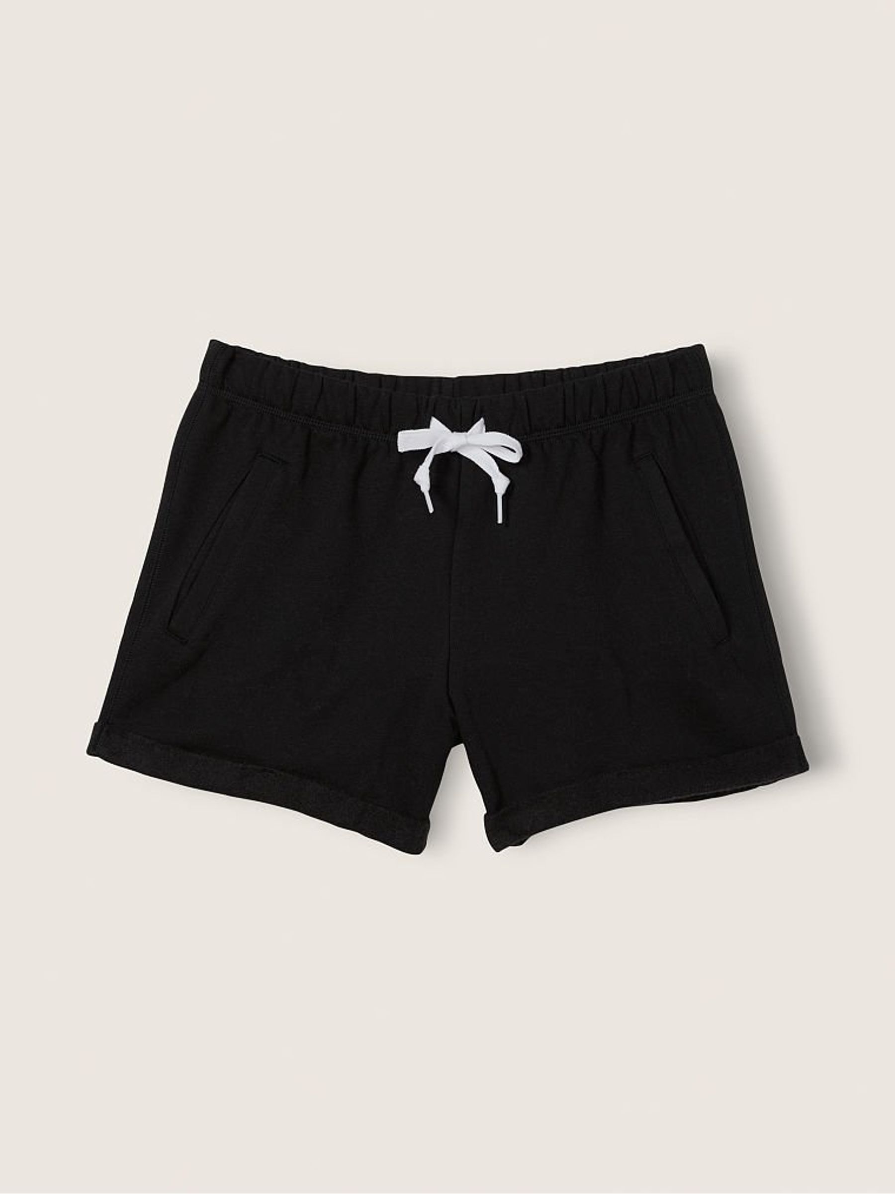 Pure Black Logo Lounge Short - Image 3 of 5