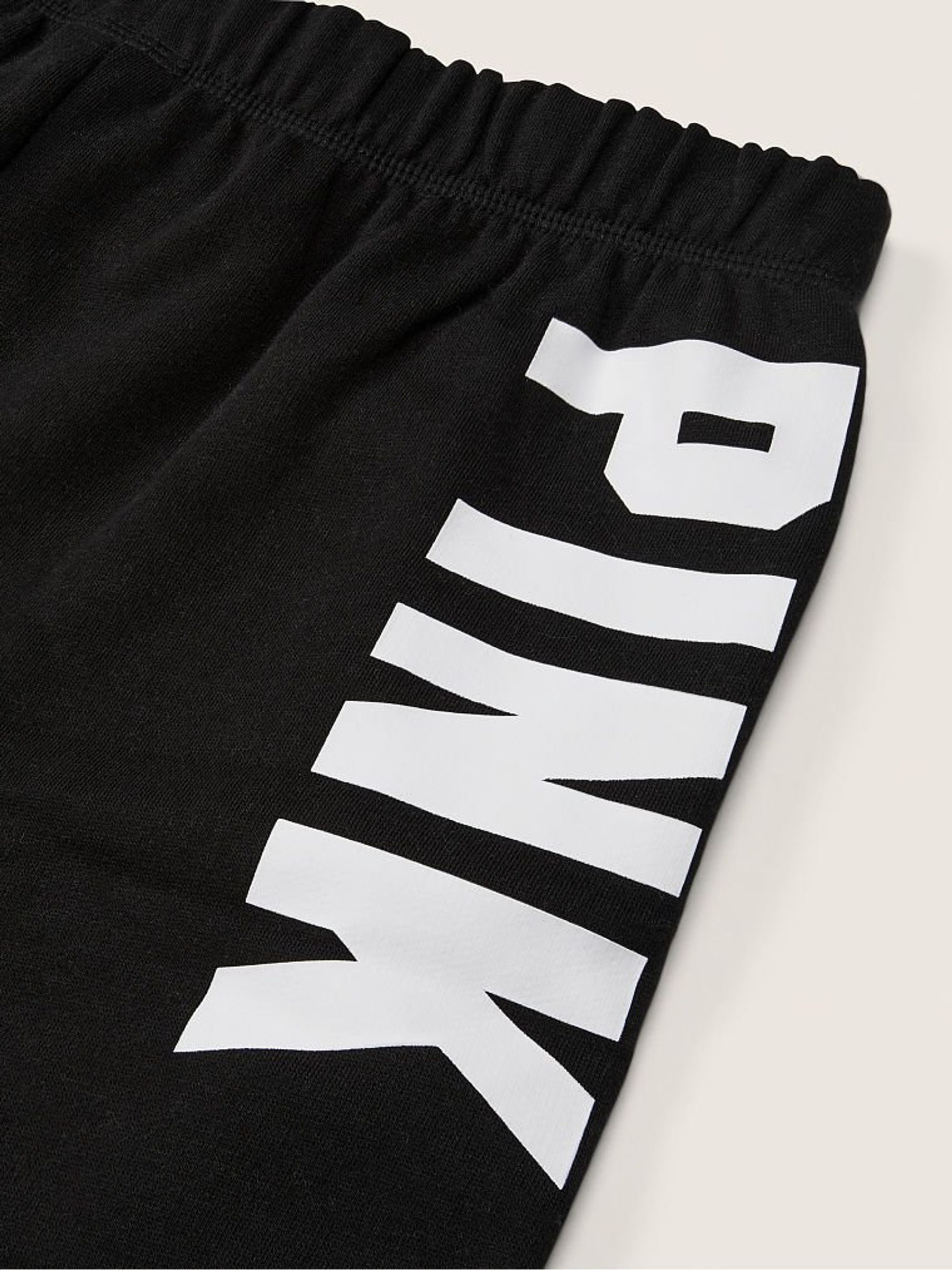 Pure Black Logo Lounge Short - Image 5 of 5