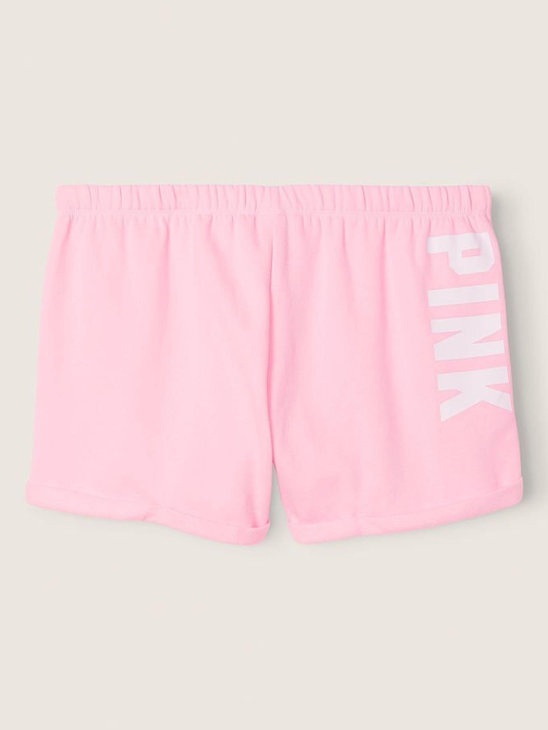 Pink Daisy With Classic Logo Everyday Lounge Heritage Short - Image 4 of 5