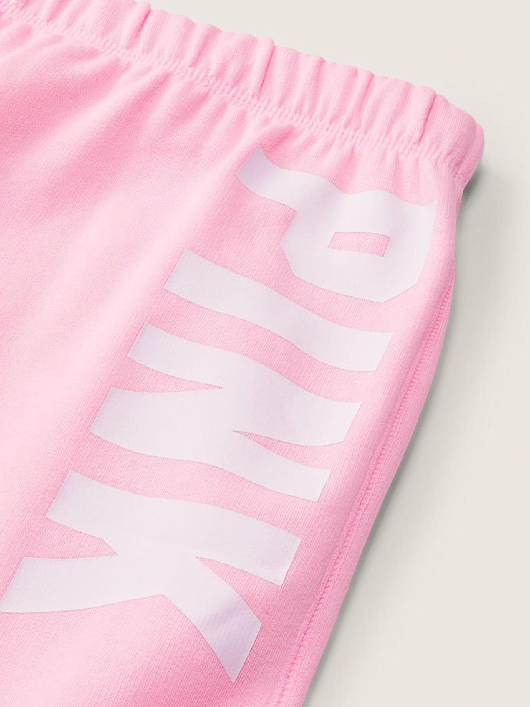 Pink Daisy With Classic Logo Everyday Lounge Heritage Short - Image 5 of 5