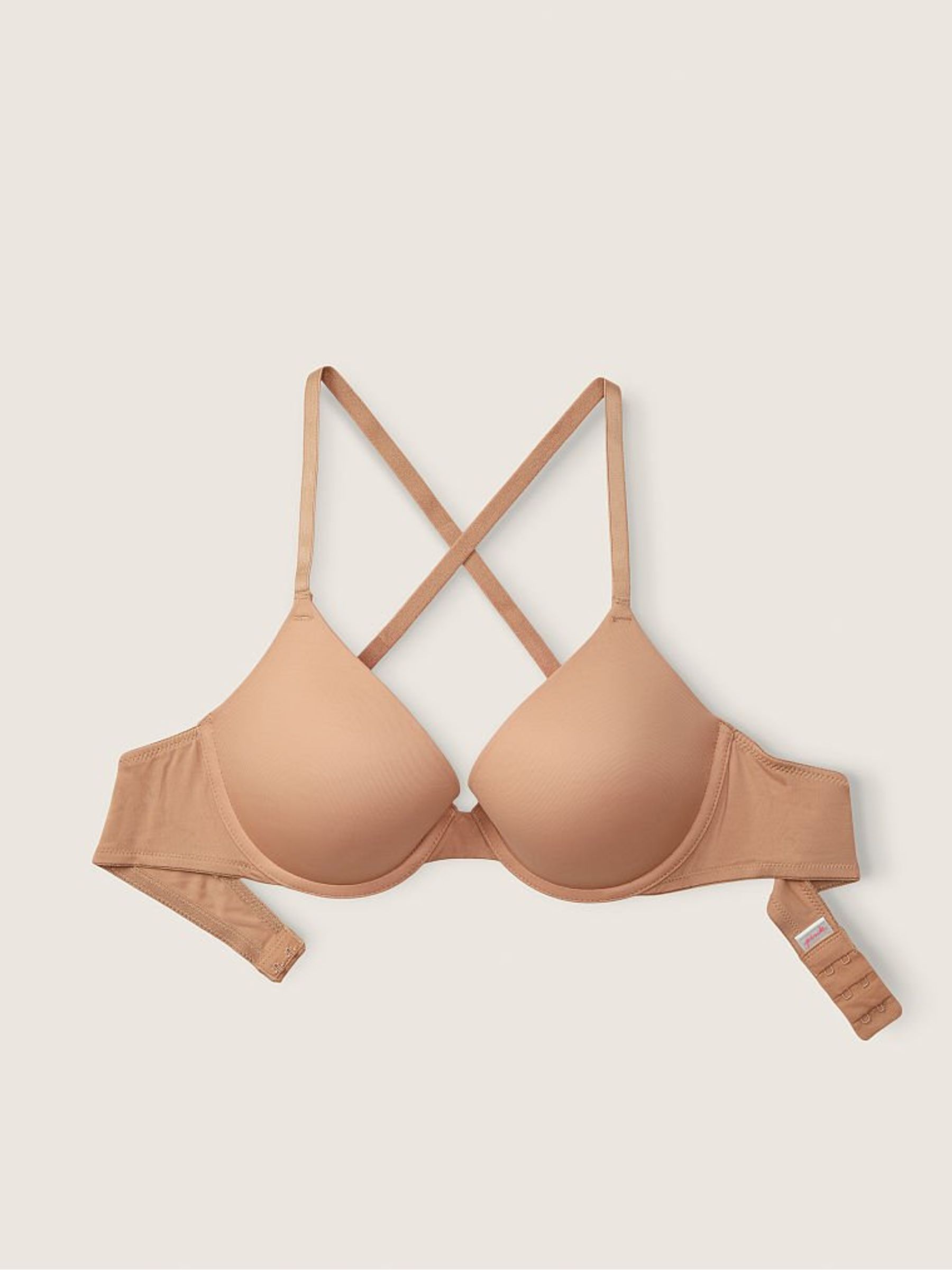 Mocha Latte Nude Smooth Push Up Bra - Image 4 of 5