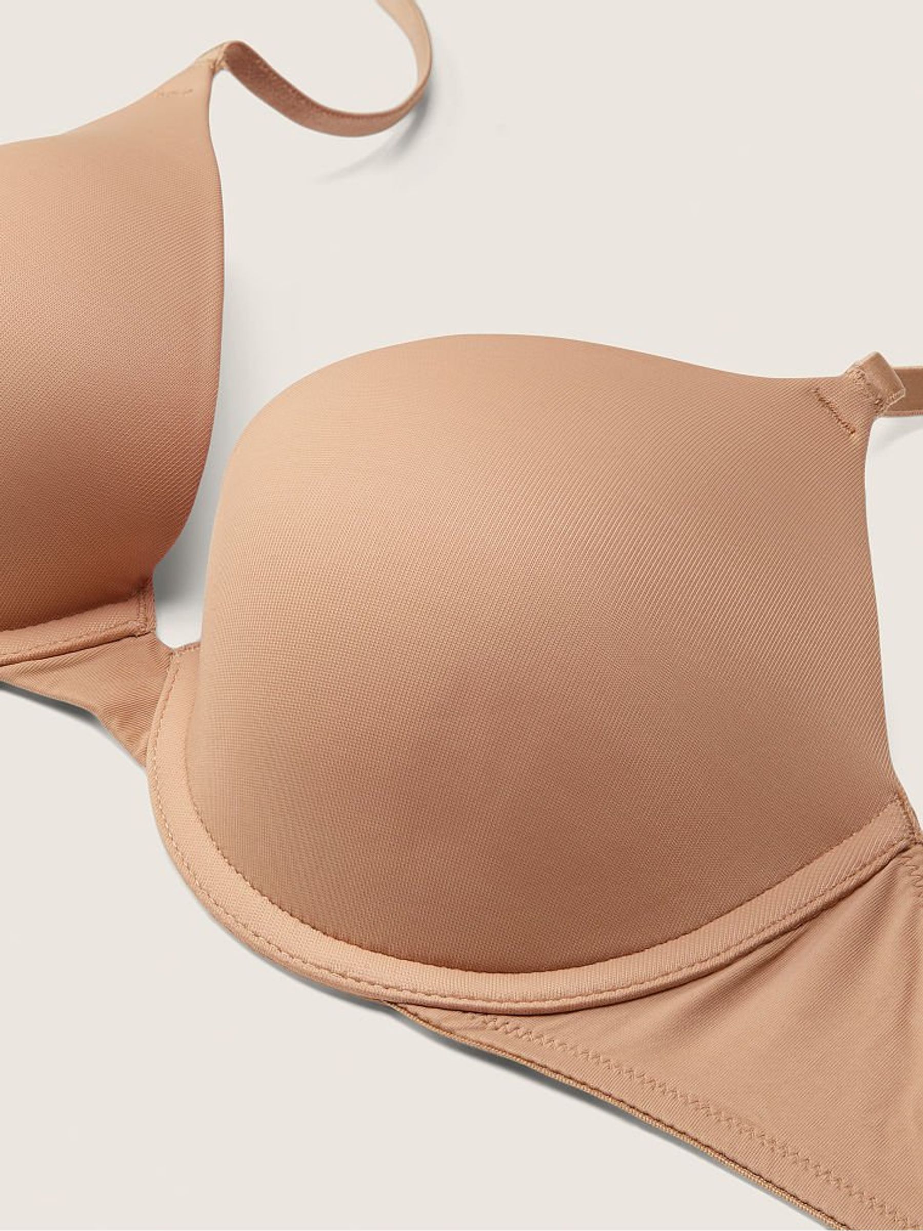 Mocha Latte Nude Smooth Push Up Bra - Image 5 of 5