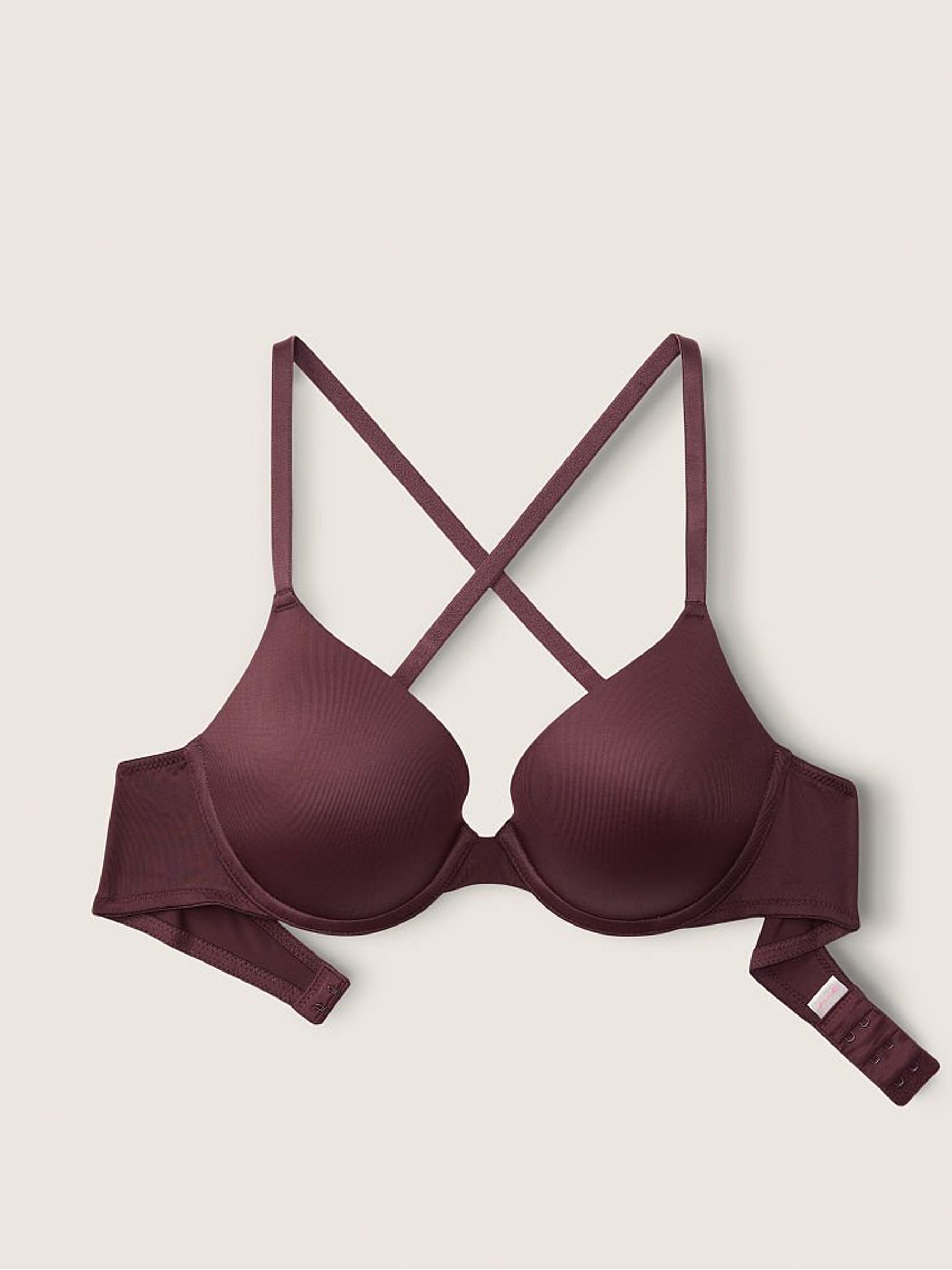 Coffee Brown Nude Smooth Push Up Bra. - Image 3 of 5