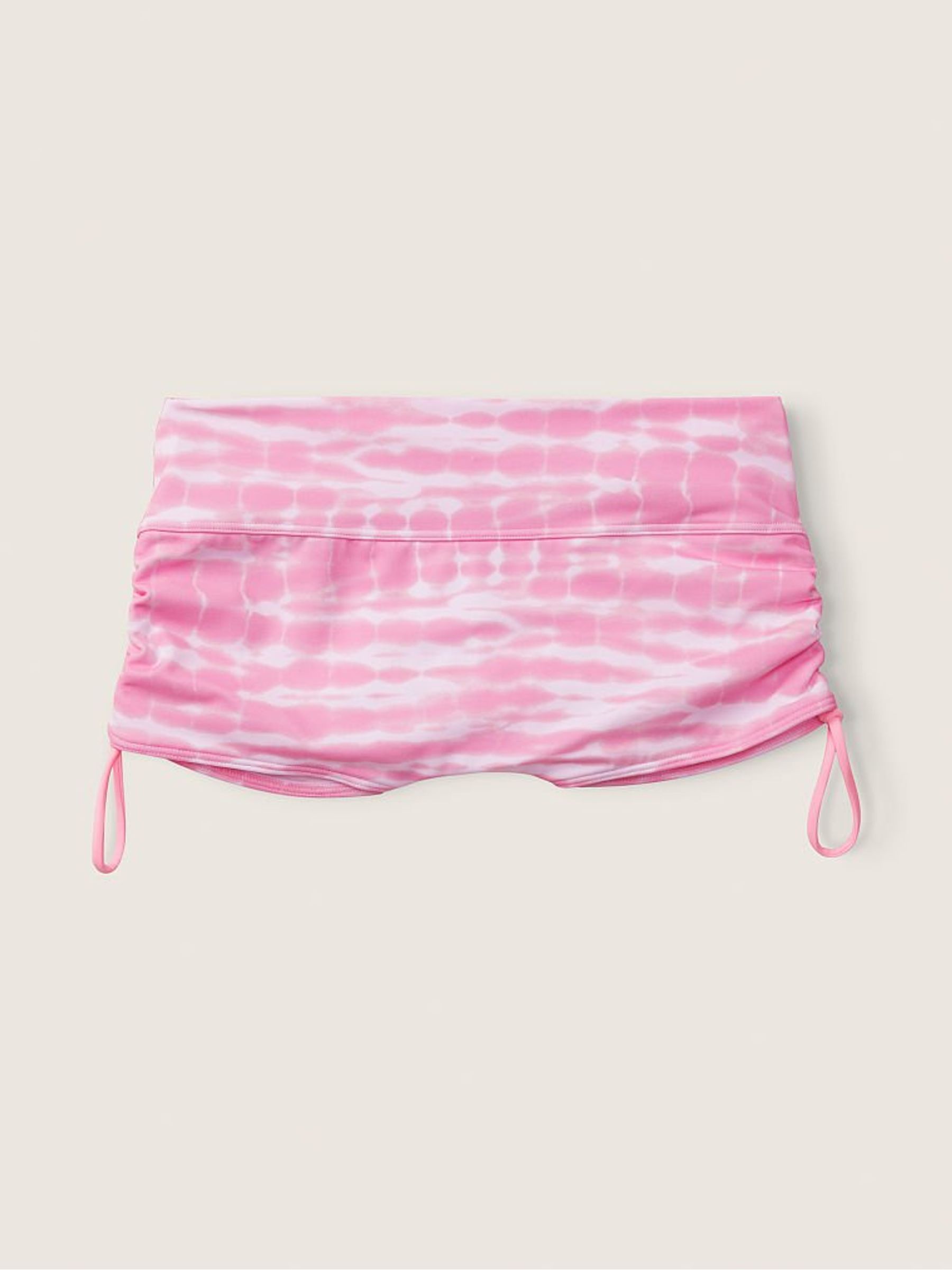 Pink Daisy Tie Dye Shortie Swim Bottom - Image 3 of 4