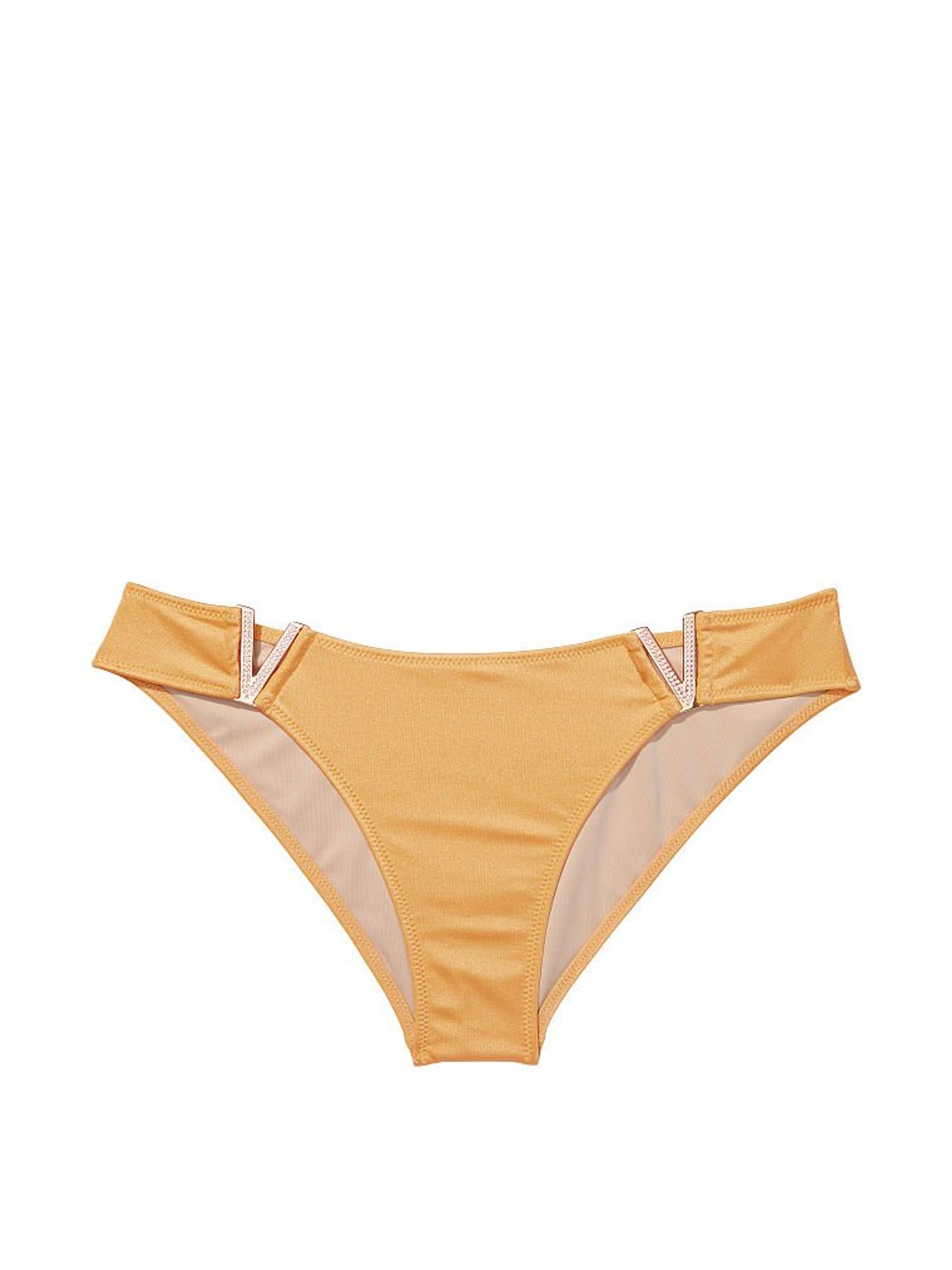 Gold VHardware Swim Bikini Bottom - Image 3 of 3