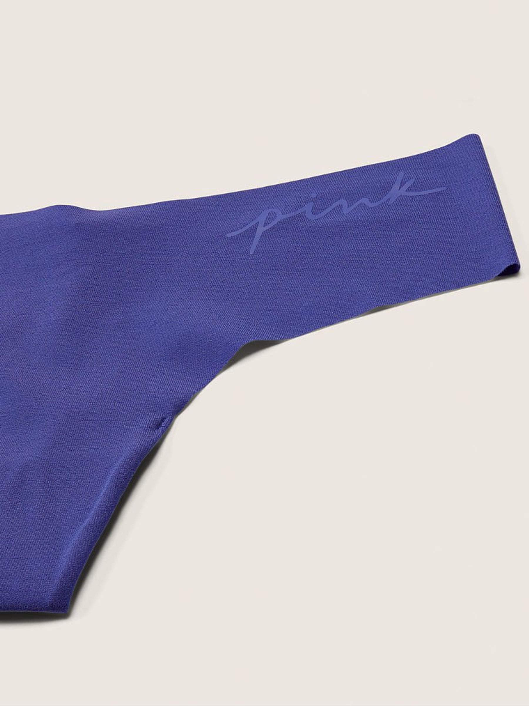 Indigo Blue No Show Thong Knickers - Image 2 of 2