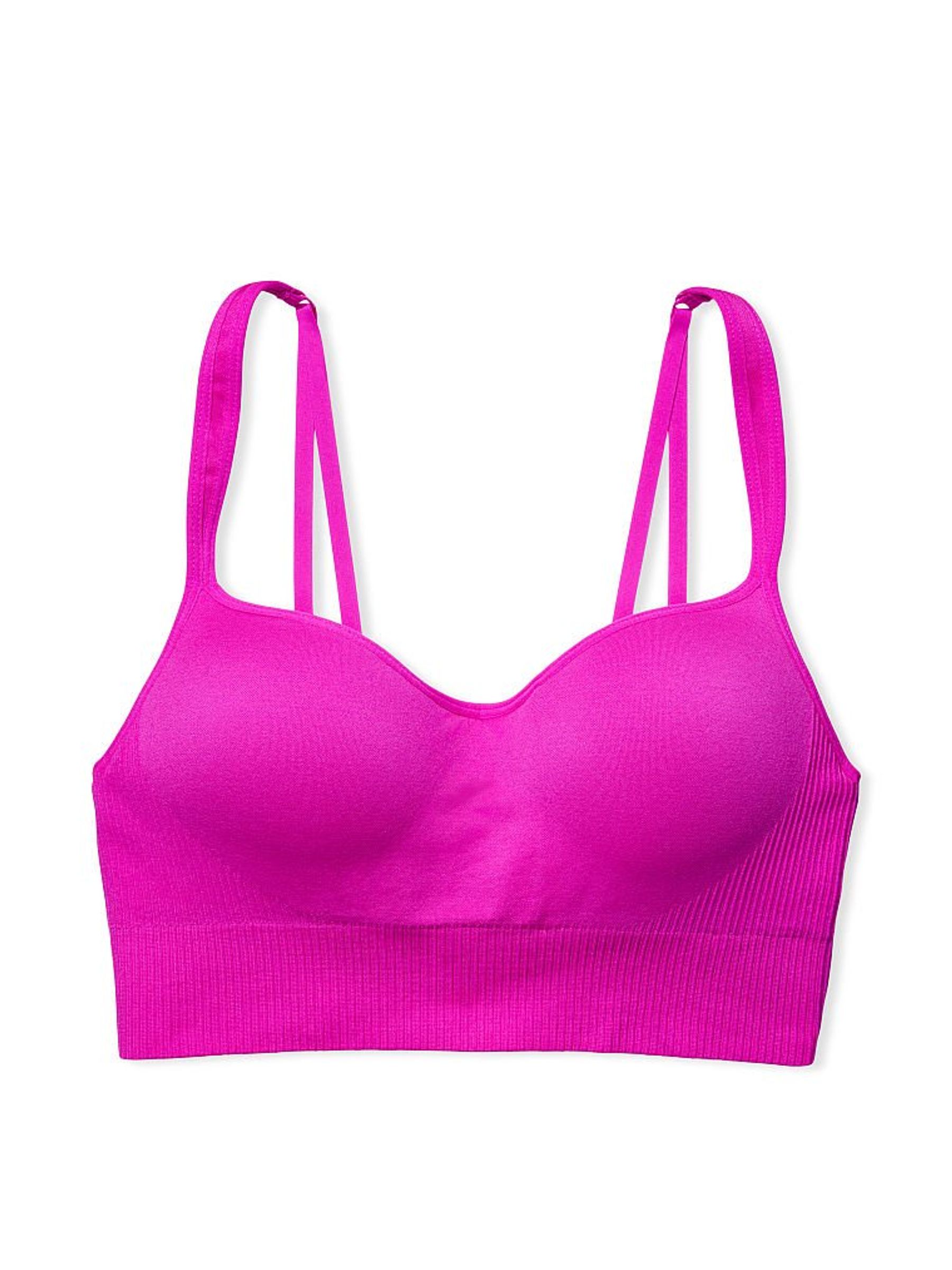 Very Fuchsia Pink Seamless Triangle Bra - Image 3 of 3