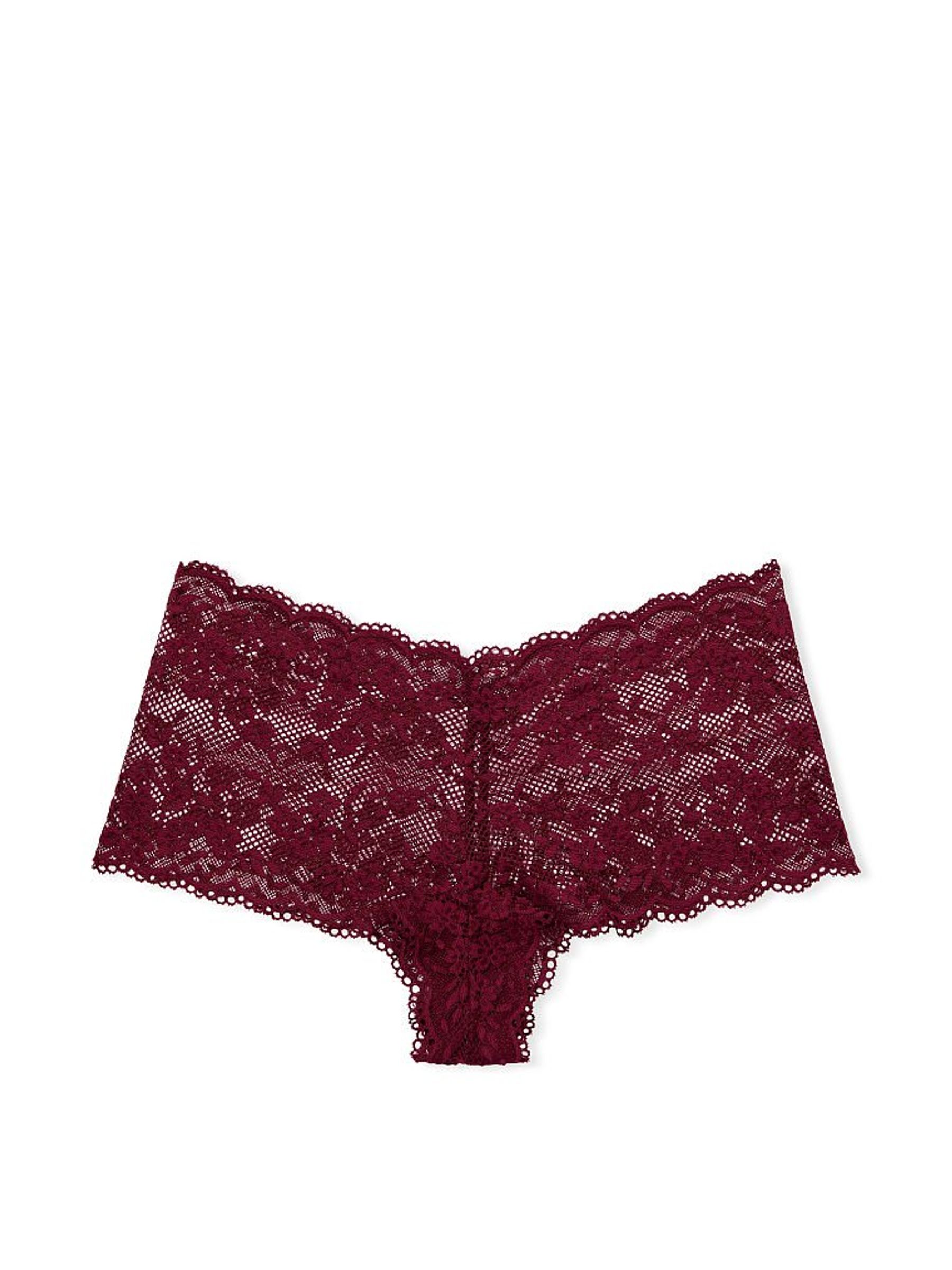 Kir Red Lace Short Knickers - Image 2 of 2