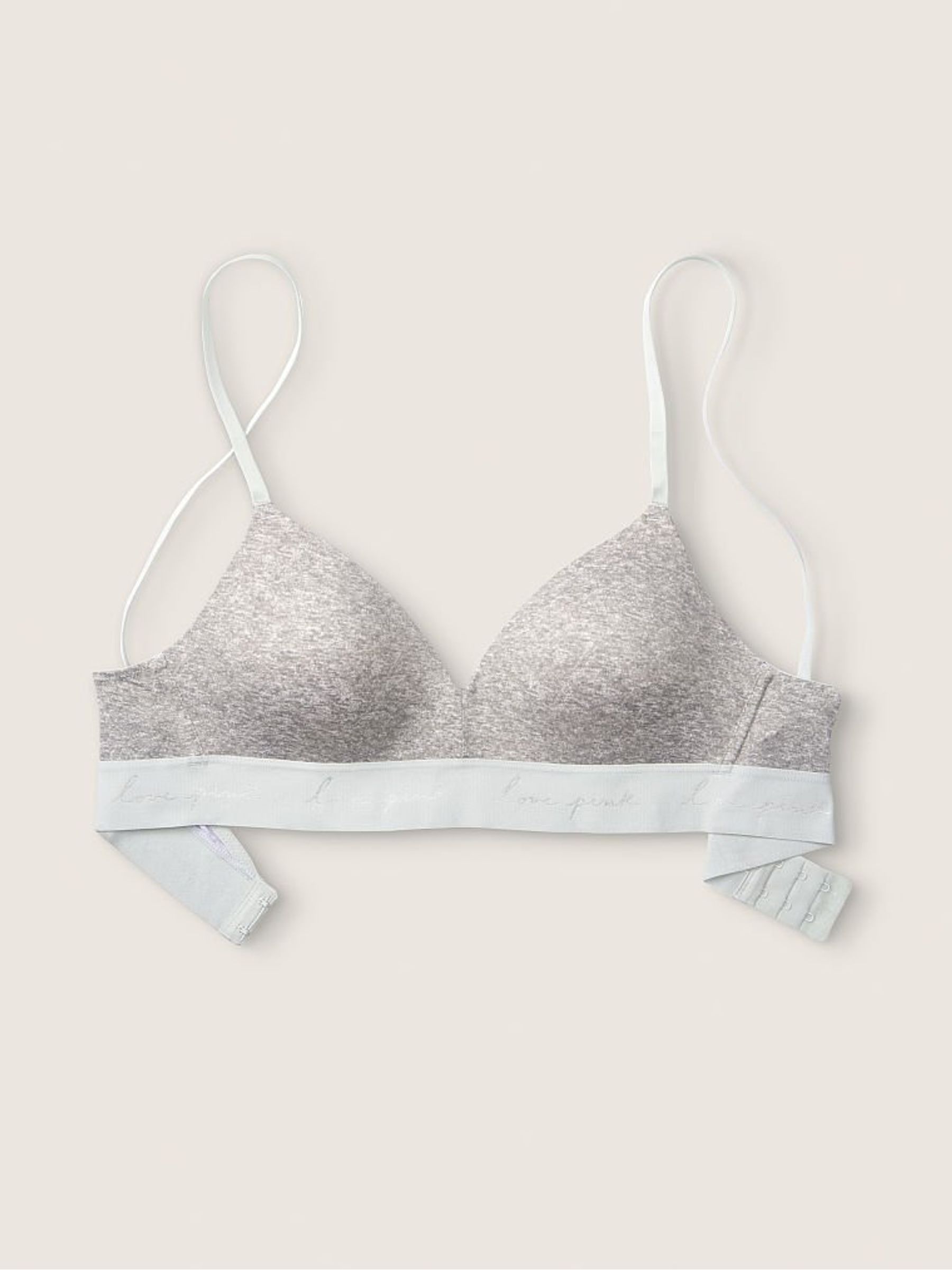 Grey Non Wired Lightly Lined Smooth T-Shirt Bra - Image 4 of 5