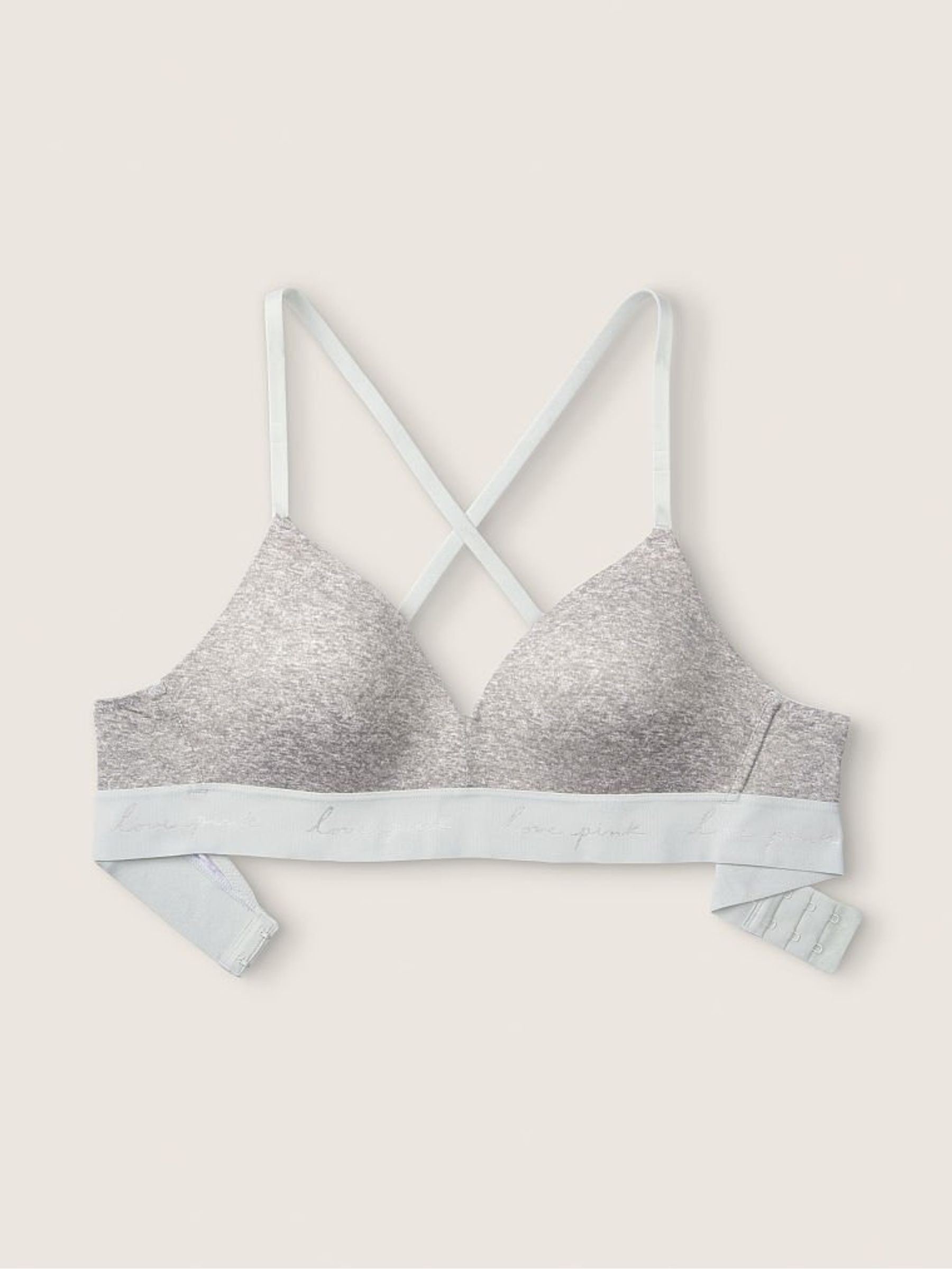 Grey Non Wired Lightly Lined Smooth T-Shirt Bra - Image 5 of 5